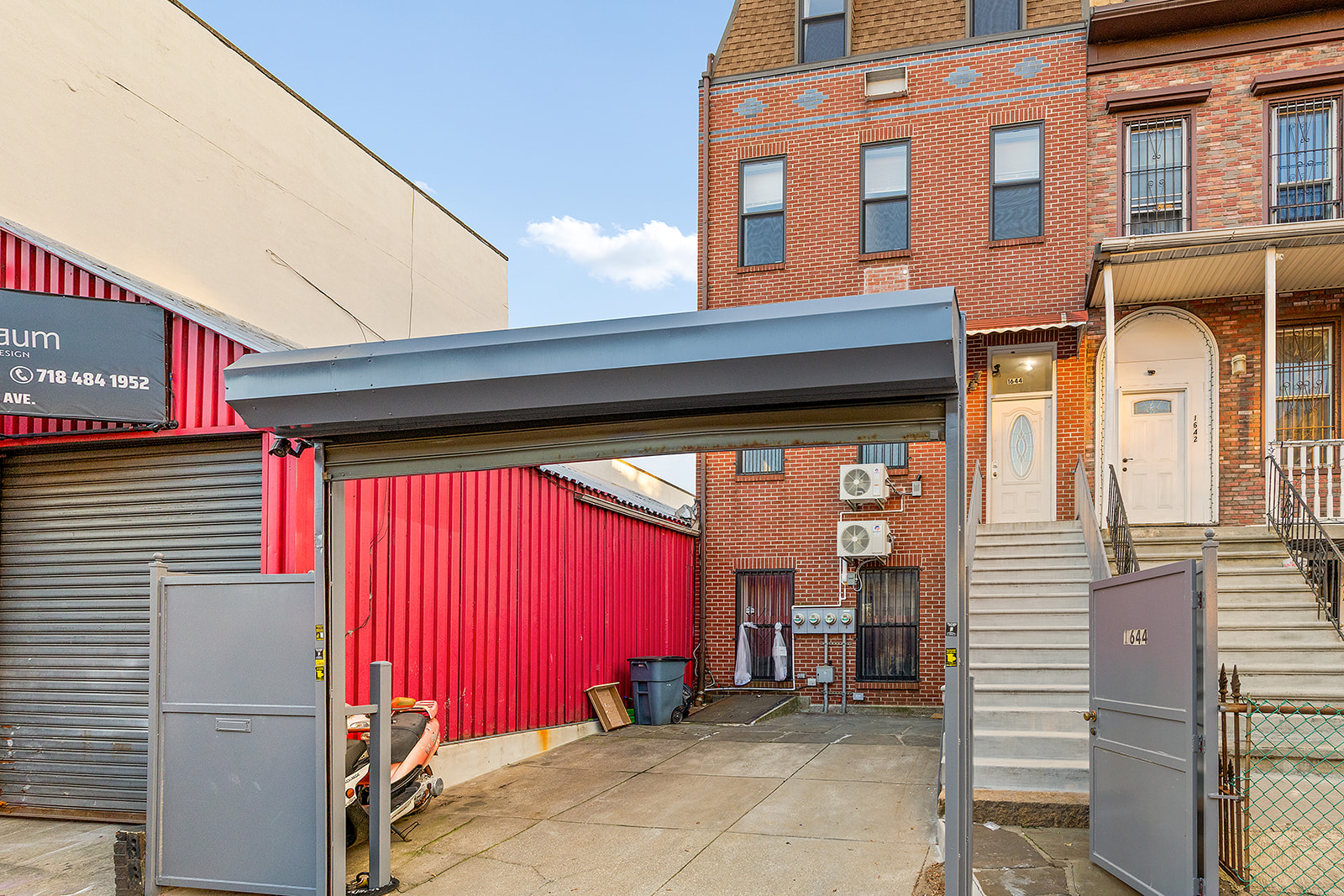1644 Atlantic Avenue Brooklyn, NY 11213 - Photo 16 of 17 a view of a house with a patio