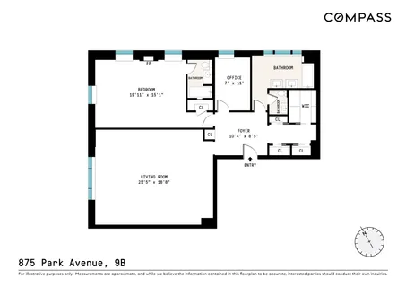 $9,495,000 | 875 Park Avenue, Unit 9AB | Upper East Side