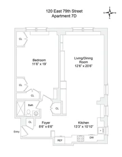 $3,500,000 | 120 East 79th Street, Unit 7BCD | Upper East Side