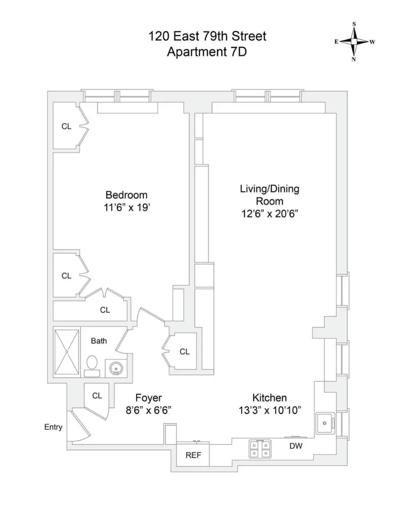 $3,500,000 | 120 East 79th Street, Unit 7BCD | Upper East Side