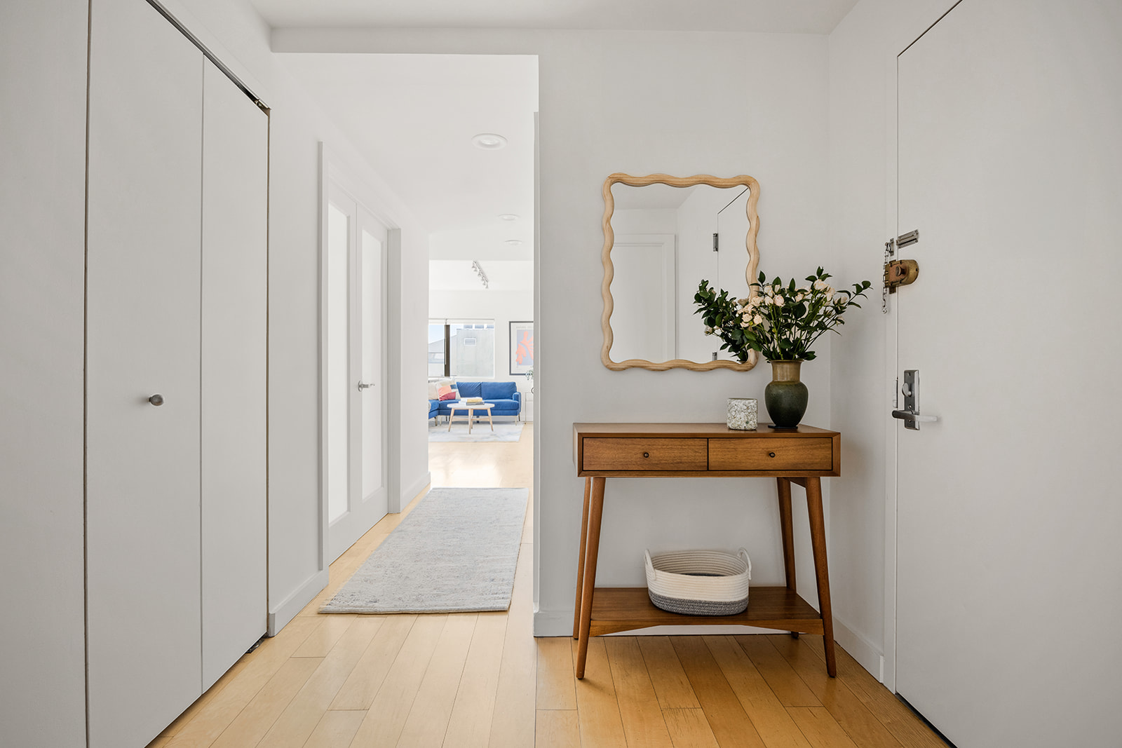 20 Tiffany Place, Unit 5S Brooklyn, NY 11231 - Photo 4 of 12 a view of room with furniture and wooden floor