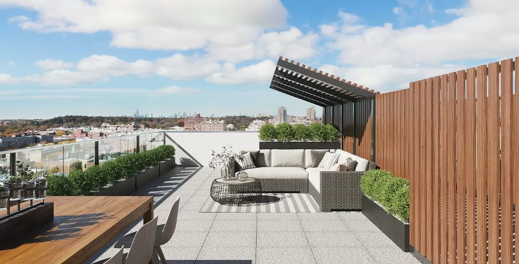 567 Ocean Avenue, Unit A607 Brooklyn, NY 11226 - Photo 5 of 12 a view of balcony with furniture
