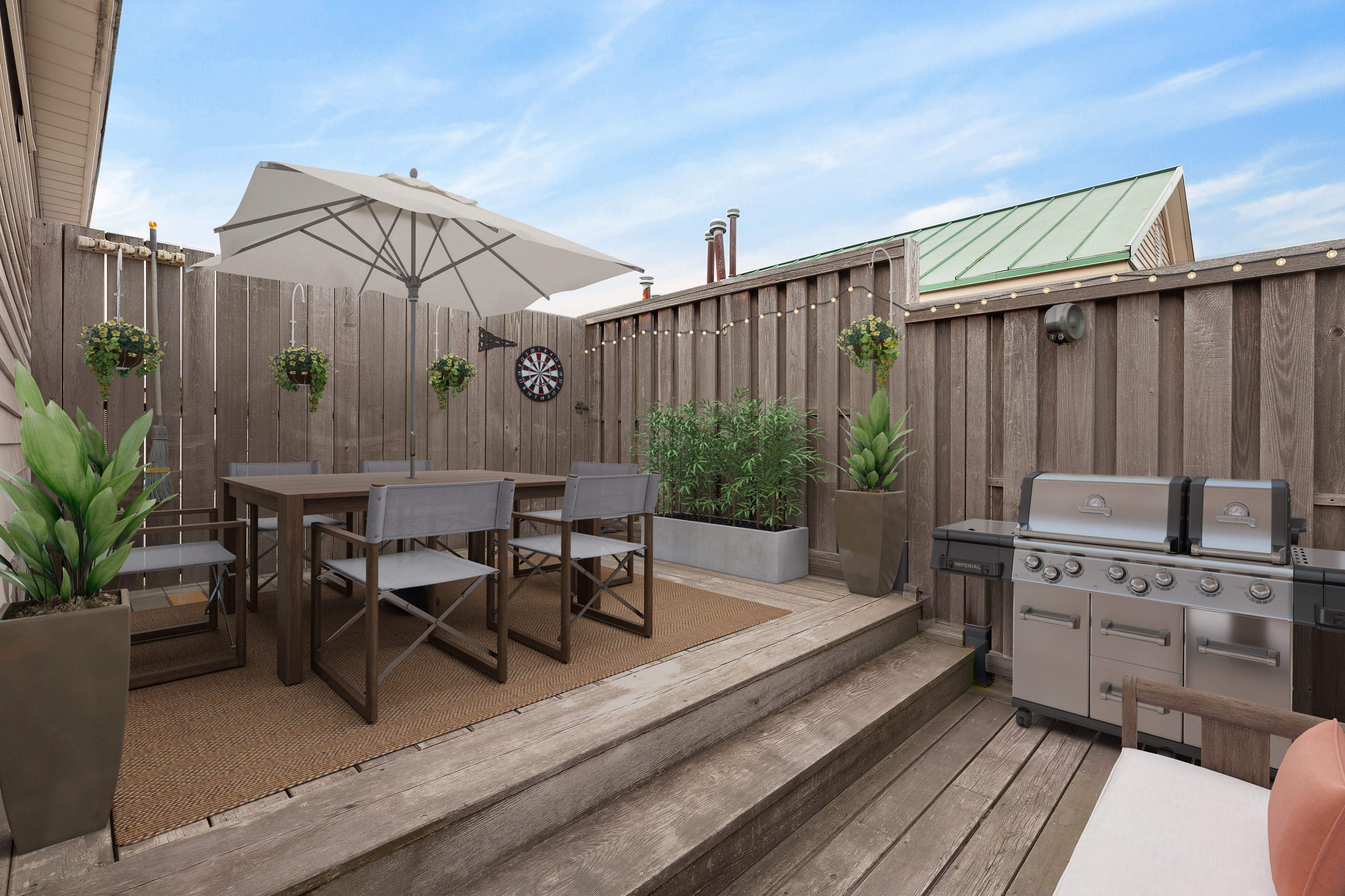 376 President Street, Unit 4D Brooklyn, NY 11231 - Photo 12 of 18 a view of a chairs and tables in the balcony