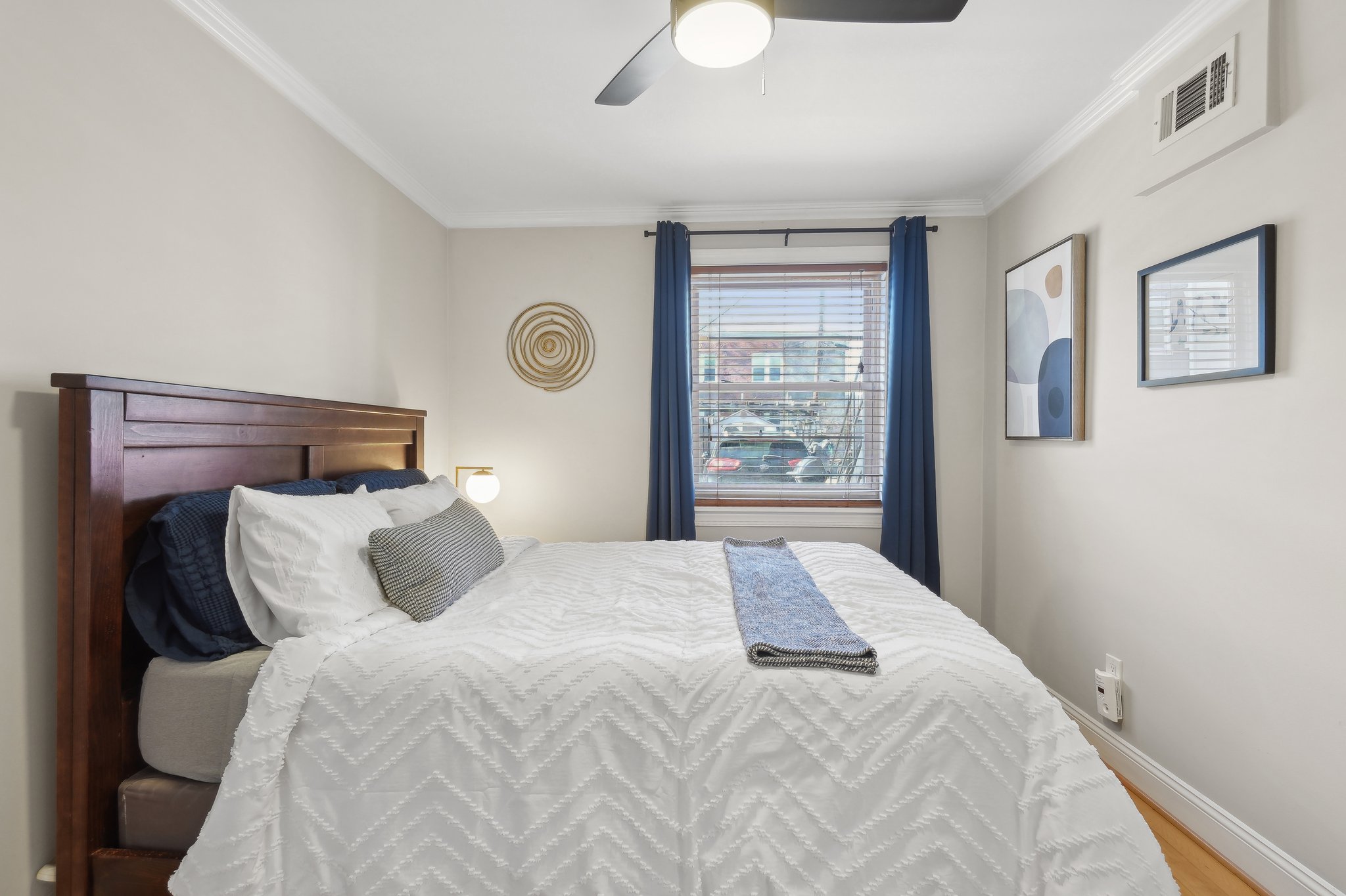 123 17th Street Southeast Washington, DC 20003 - Photo 11 of 18 a bedroom with a bed and a window