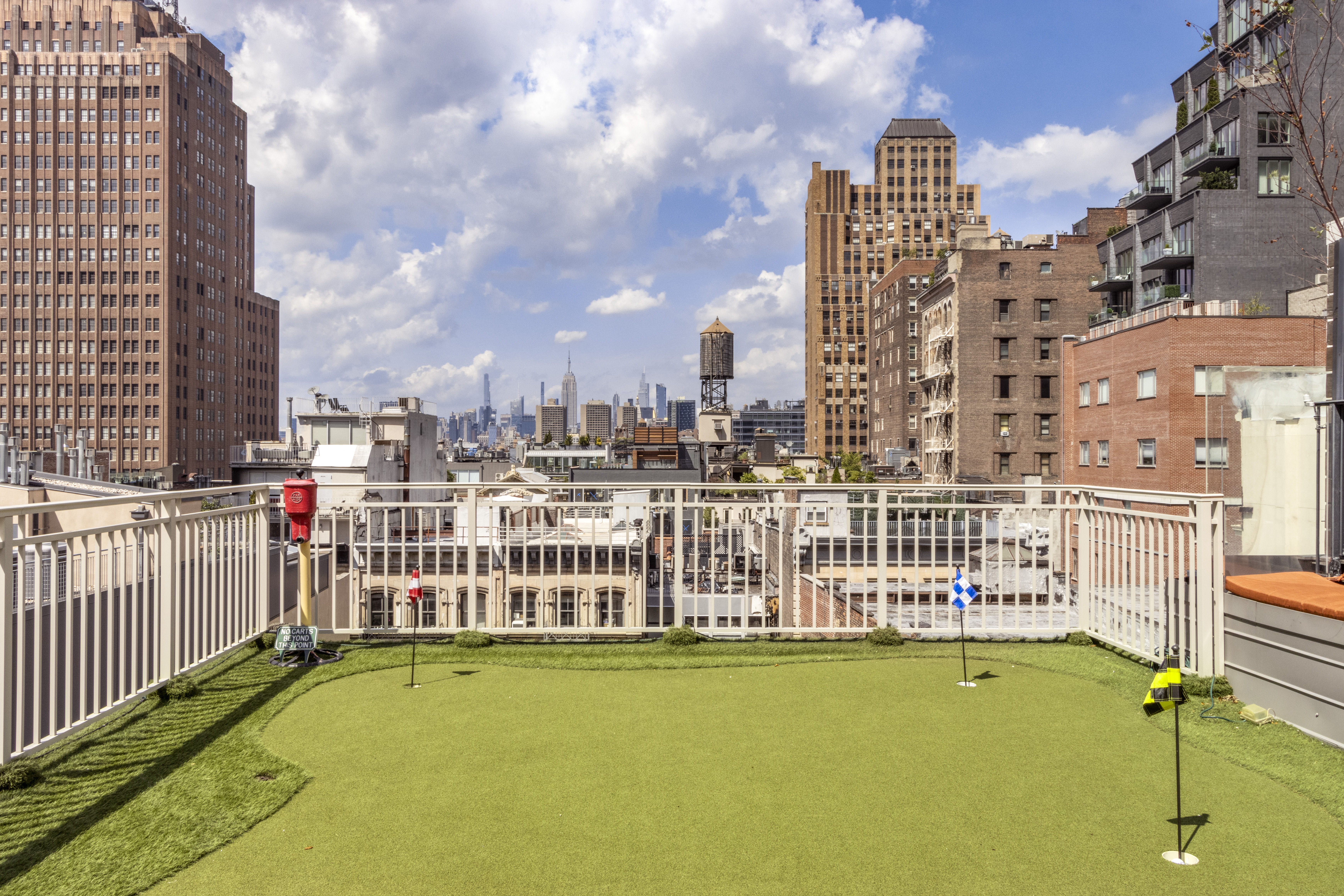 85 Leonard Street, Unit PH Manhattan, NY 10013 - Photo 25 of 27 a view of a city with tall buildings