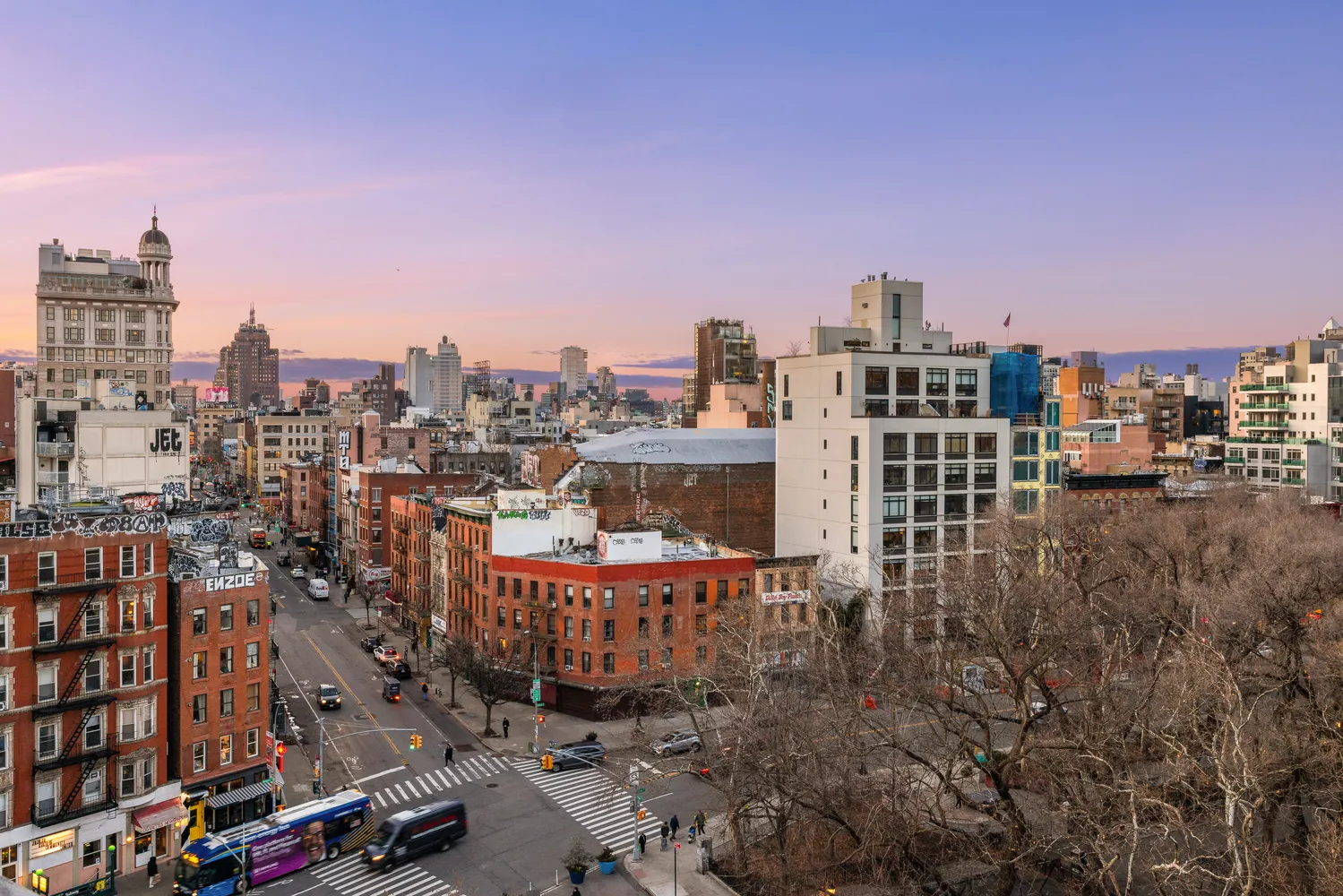 a view of a city