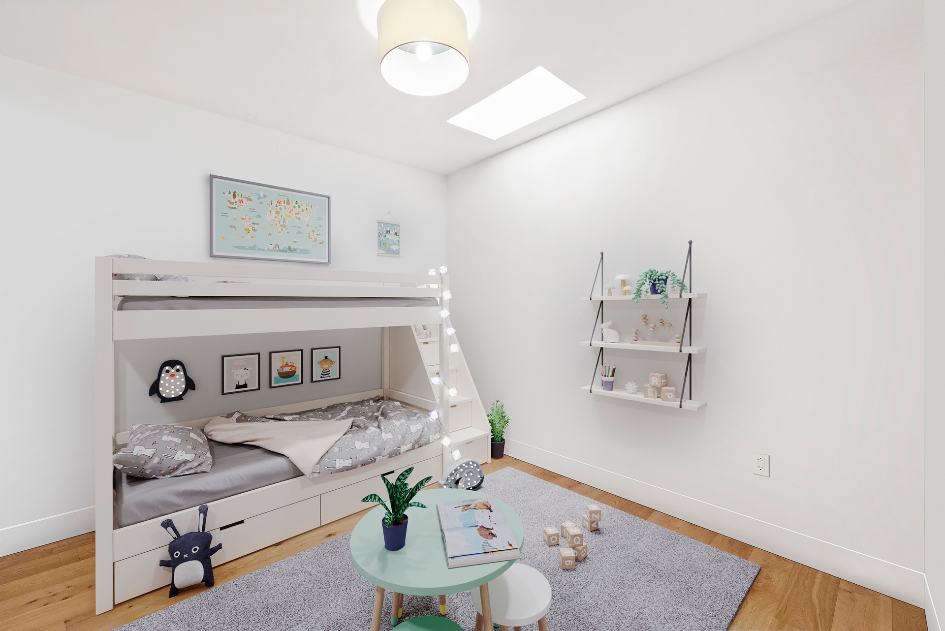 65 Bainbridge Street Brooklyn, NY 11233 - Photo 14 of 24 a room with furniture and painting on the wall