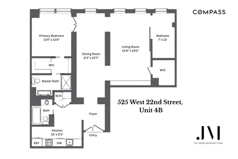 $2,625,000 | 525 West 22nd Street, Unit 4B | Chelsea