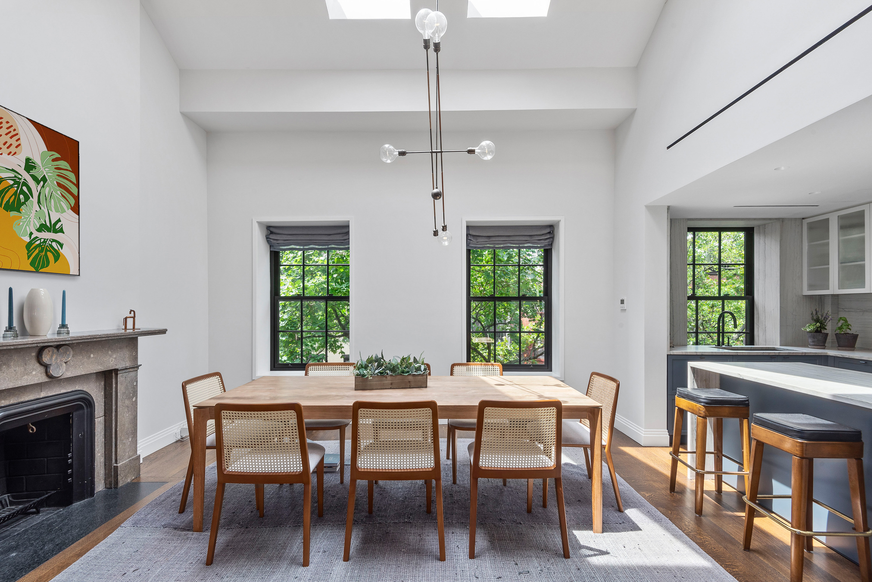 9 Garden Place, Unit 2 Brooklyn, NY 11201 - Photo 3 of 18 a view of a dining room with furniture window and outside view