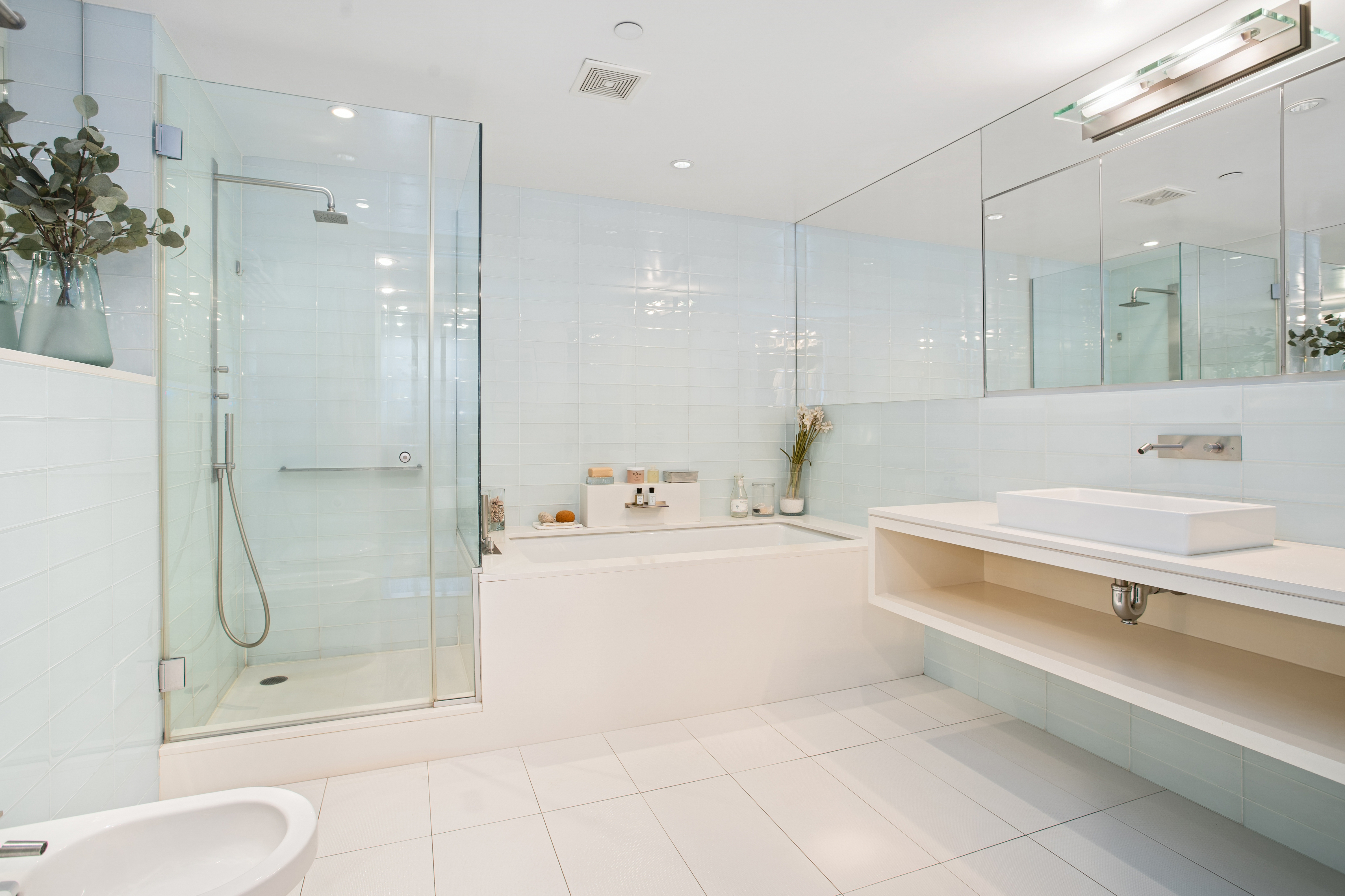 716 Broadway Manhattan, NY 10003 - Photo 10 of 15 a bathroom with a bathtub and a shower