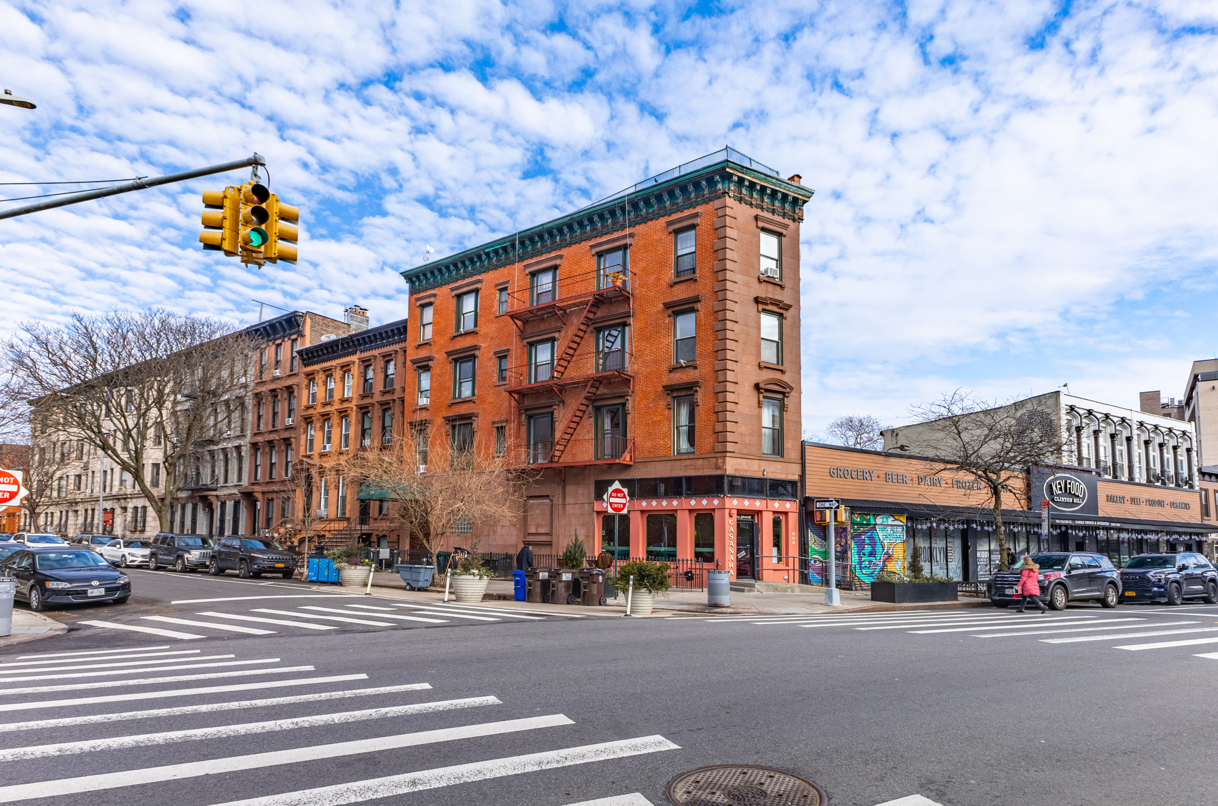940 Fulton Street, Unit 3B Brooklyn, NY 11238 - Photo 17 of 18 a view of a building with a street