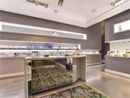 a view of a city with tall buildings