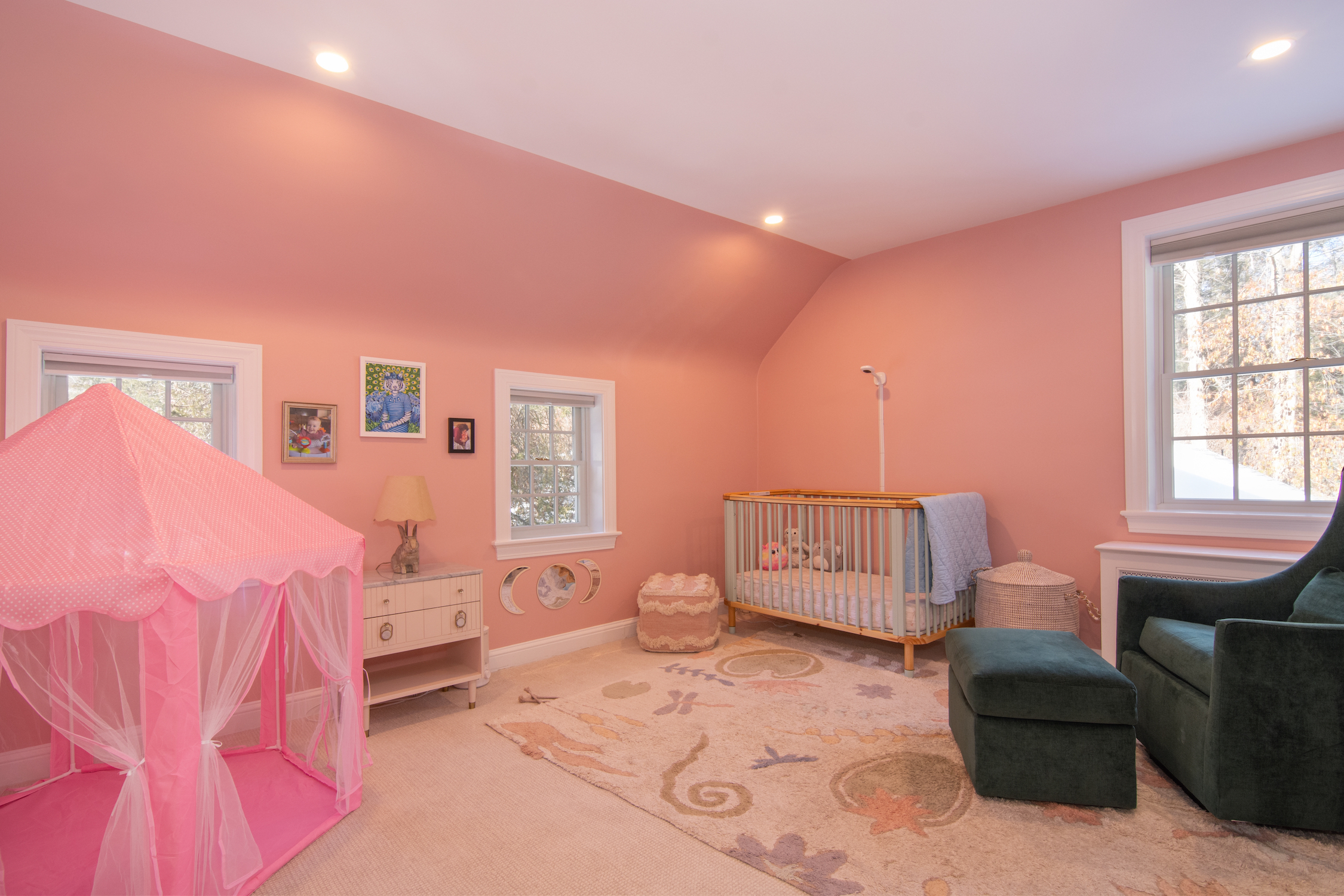 41 Harris Road Katonah, NY 10536 - Photo 20 of 48 a bedroom with a bed and wooden floor