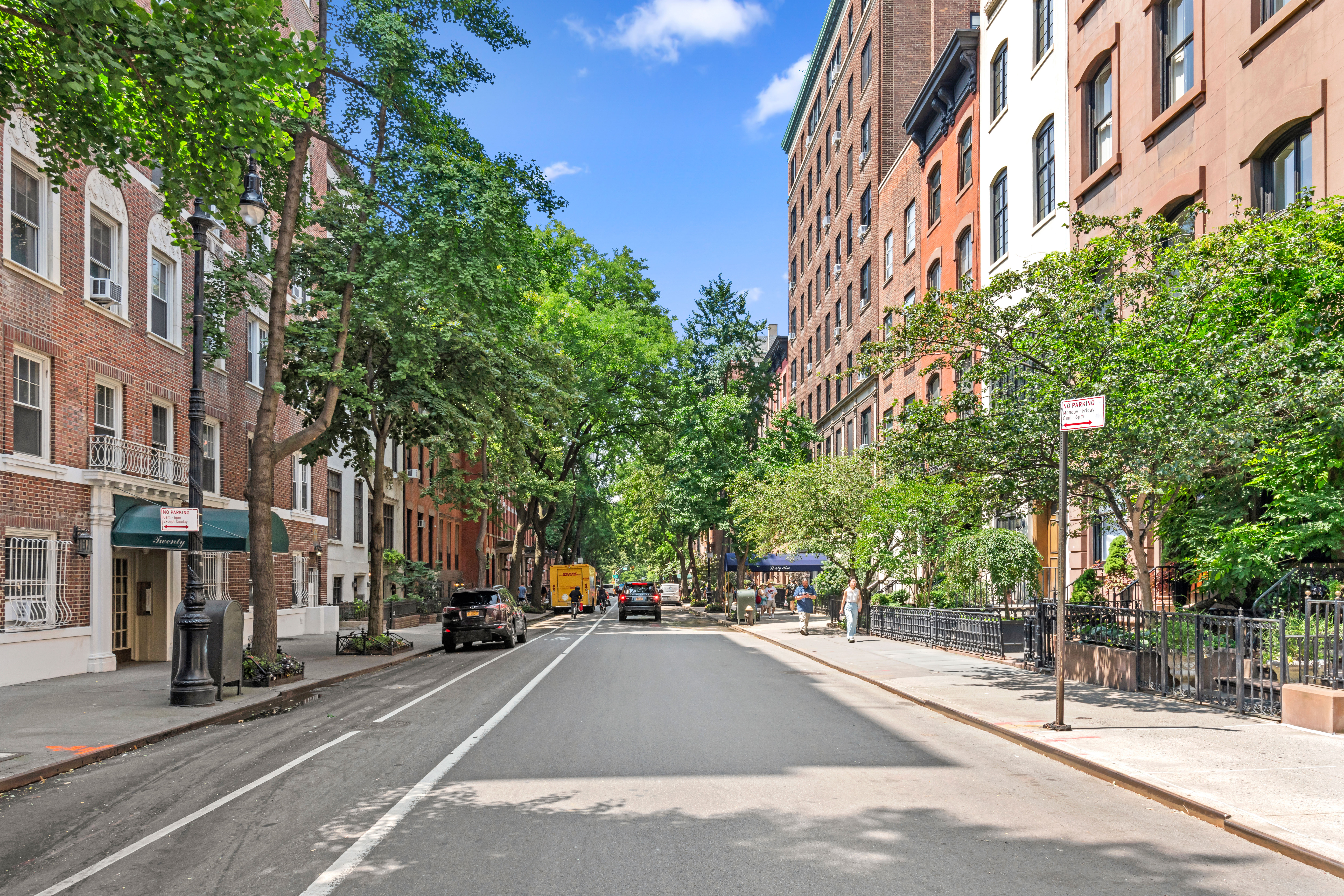 21 West 9th Street, Unit 1F Manhattan, NY 10011 - Photo 10 of 11 a view of a street with a building in the background