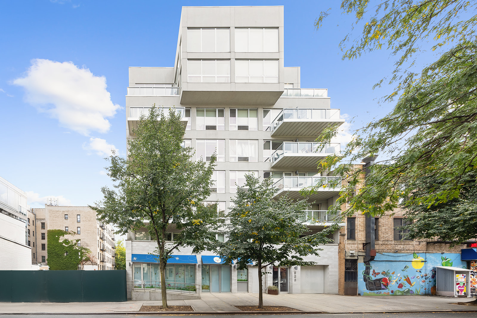 823 Classon Avenue, Unit 4B Brooklyn, NY 11238 - Photo 9 of 17 a building with trees in front of it