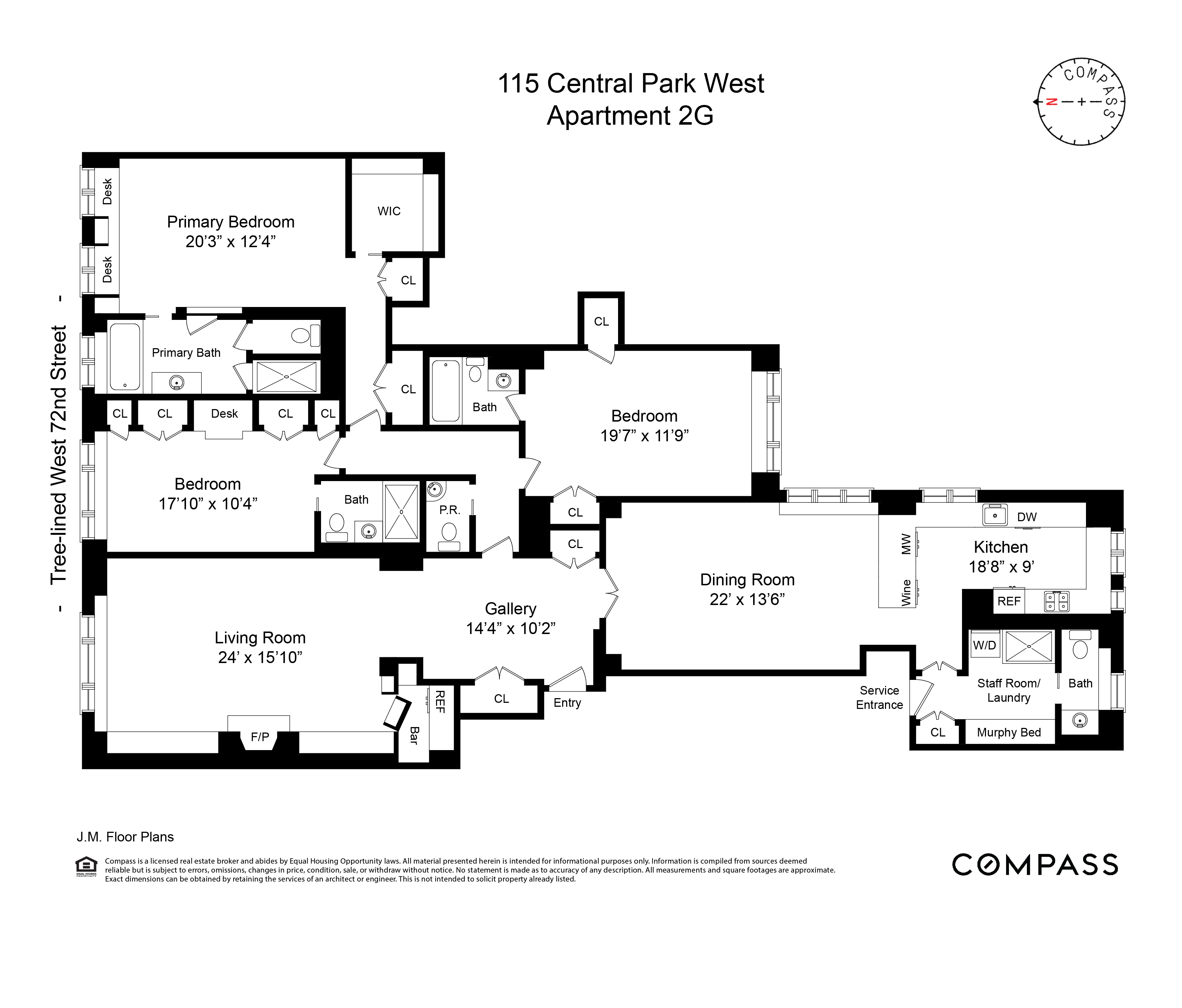 115 Central Park West, Unit 2G Manhattan, NY 10023 - Photo 16 of 16