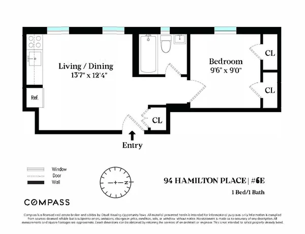 $249,000 | 94 Hamilton Place, Unit 6E | Hamilton Heights