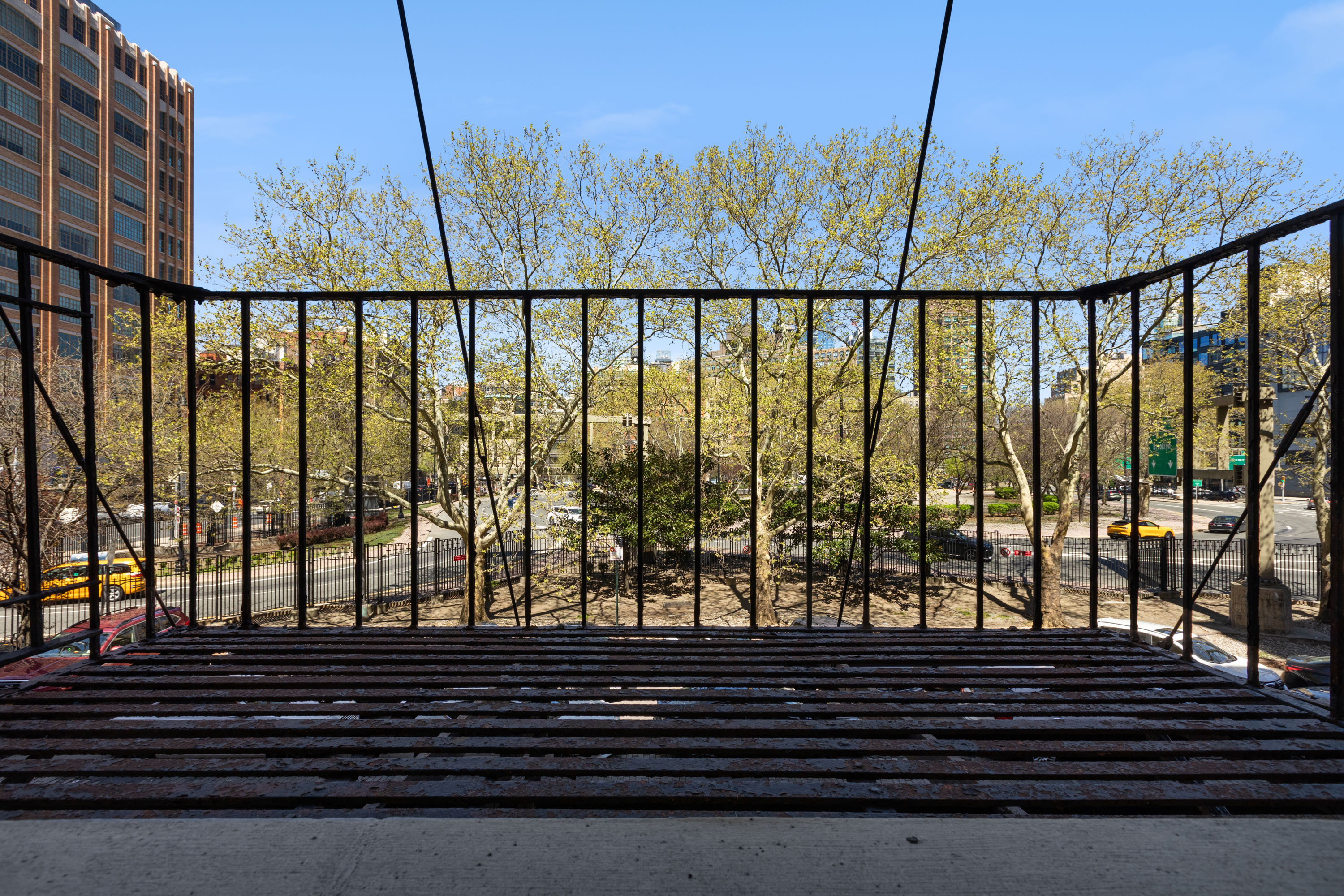 39 North Moore Street, Unit 2A Manhattan, NY 10013 - Photo 3 of 17 a view of city from a balcony