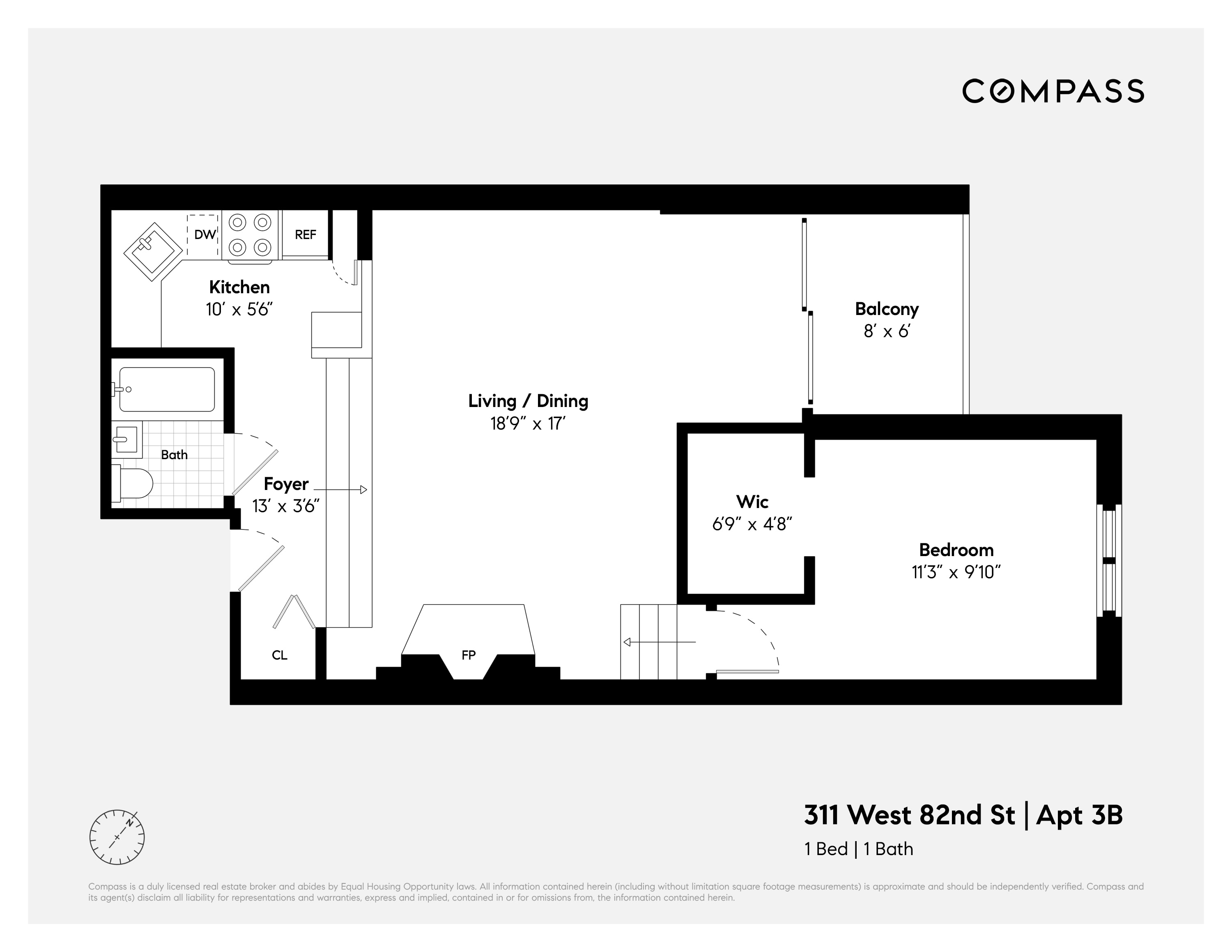 311 West 82nd Street, Unit 3B Manhattan, NY 10024 - Photo 8 of 8