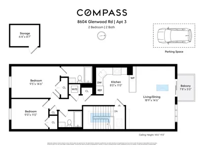 $529,000 | 8604 Glenwood Road, Unit 3 | Canarsie