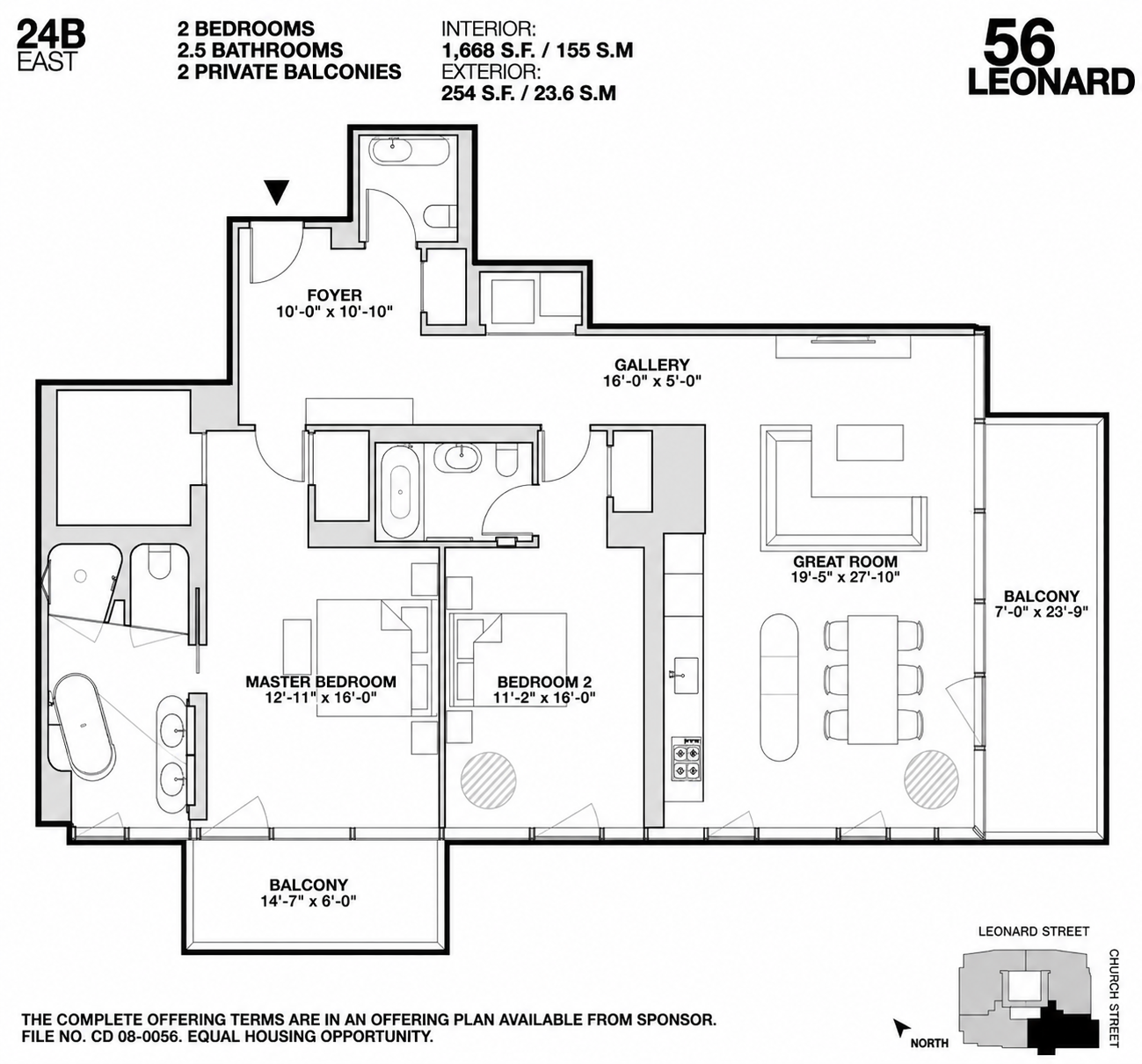 56 Leonard Street, Unit 24B Manhattan, NY 10013 - Photo 19 of 19