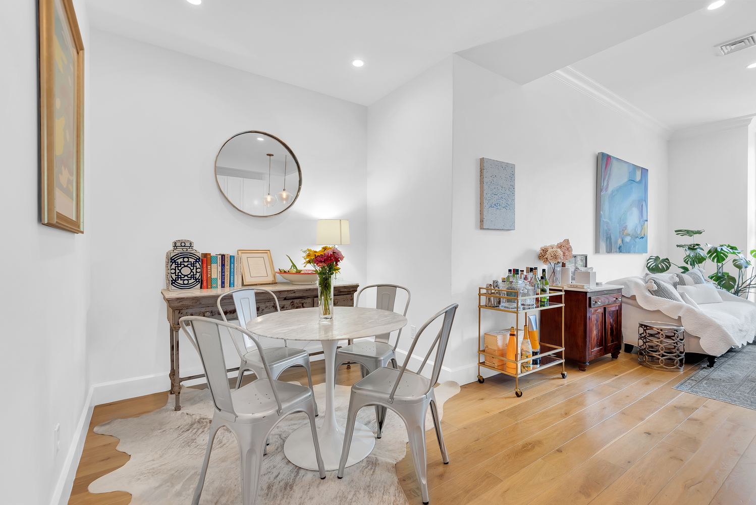 84 Lefferts Place, Unit 3B Brooklyn, NY 11238 - Photo 6 of 12 a view of a dining room with furniture