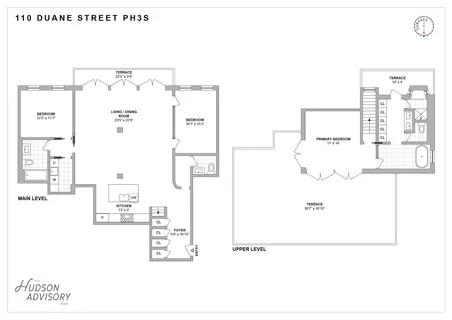 $4,995,000 | 110 Duane Street, Unit PH3S | TriBeCa