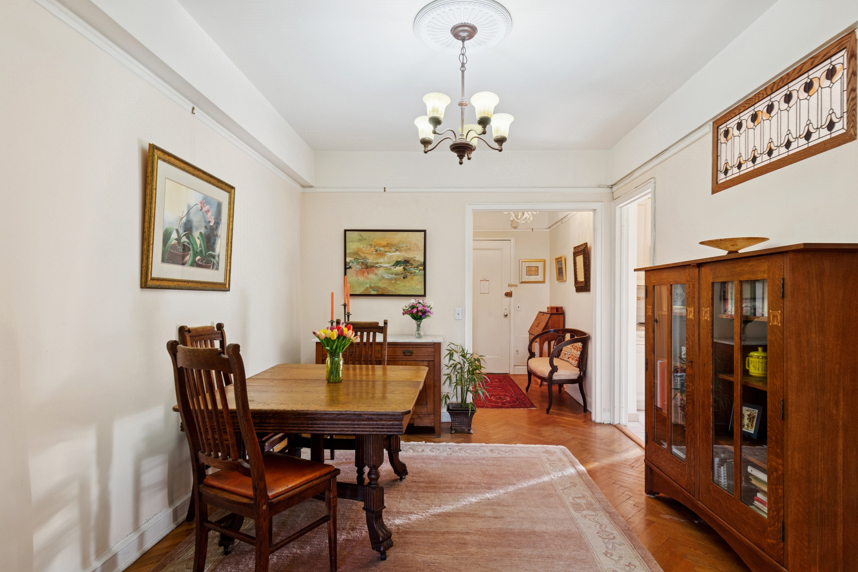 180 Cabrini Boulevard, Unit 54 Manhattan, NY 10033 - Photo 5 of 23 a view of a dining room with furniture