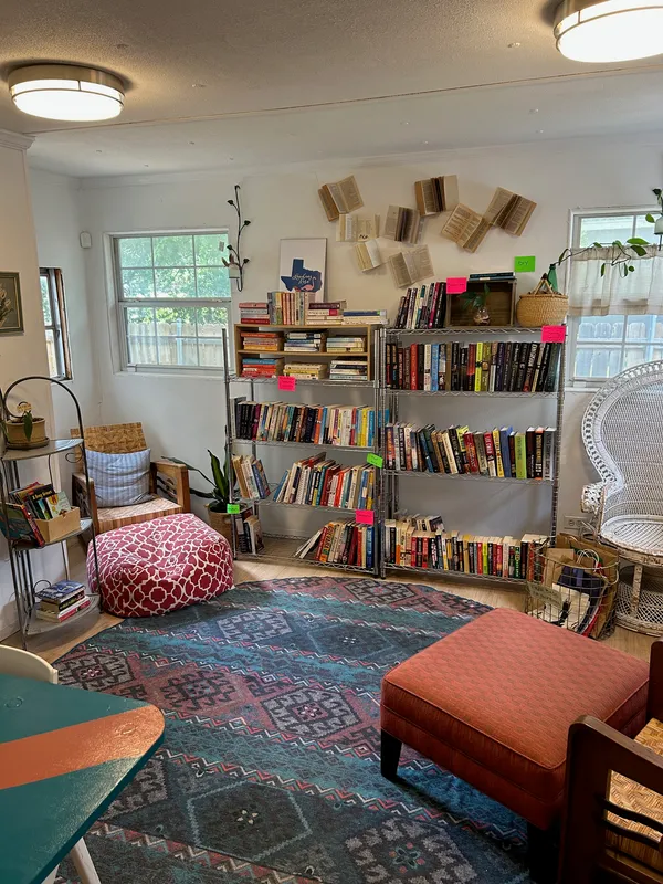 a room with musical instruments