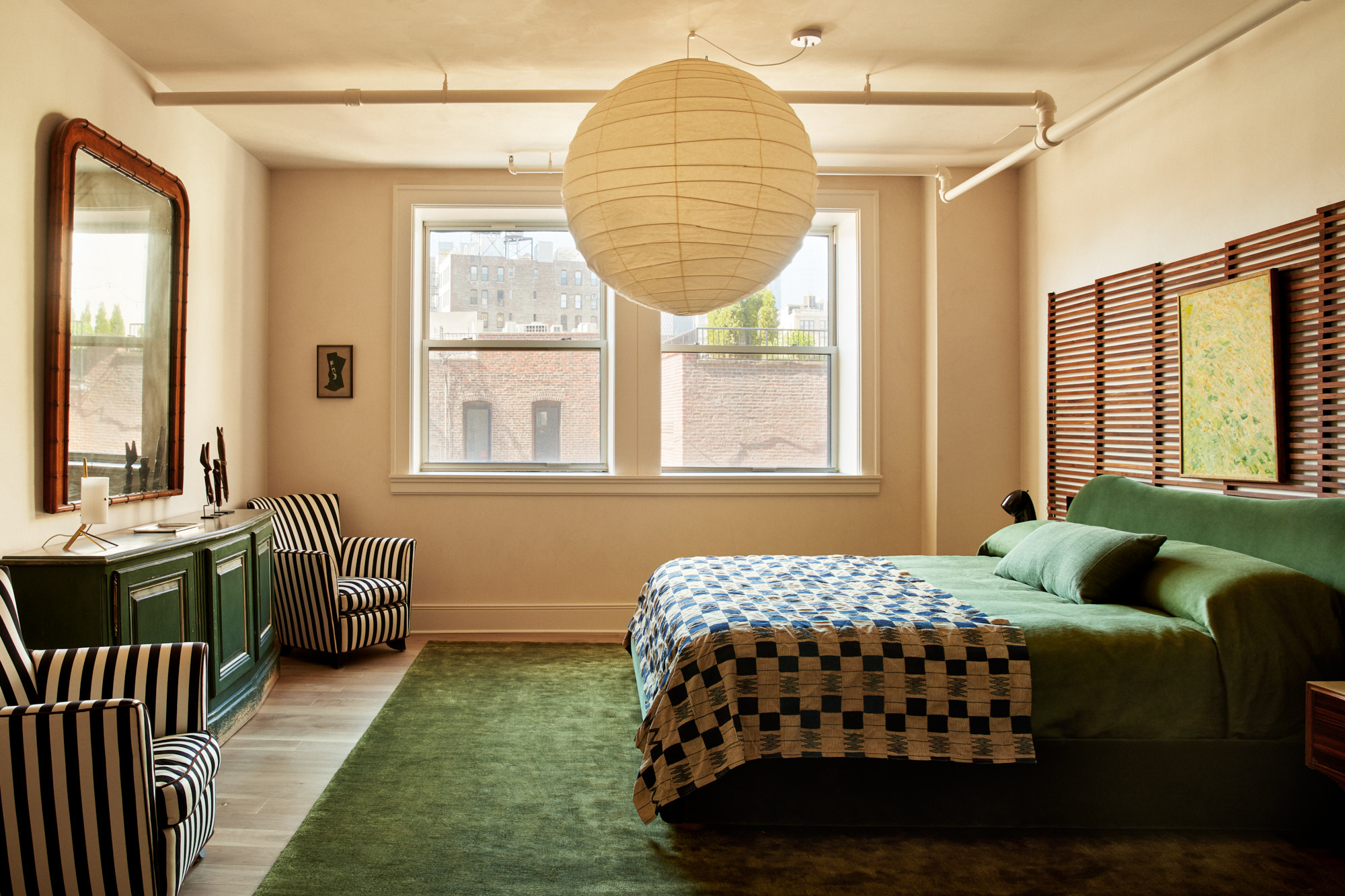285 Lafayette Street, Unit 5D Manhattan, NY 10012 - Photo 11 of 22 a bedroom with a bed and a window