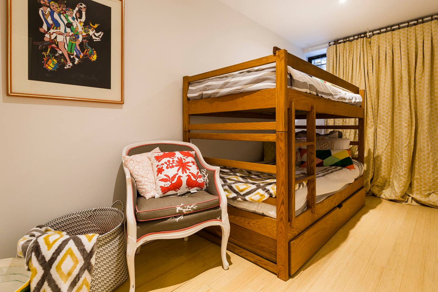 13 West 127th Street, Unit 1 Manhattan, NY 10027 - Photo 7 of 8 a bedroom with bed and a window