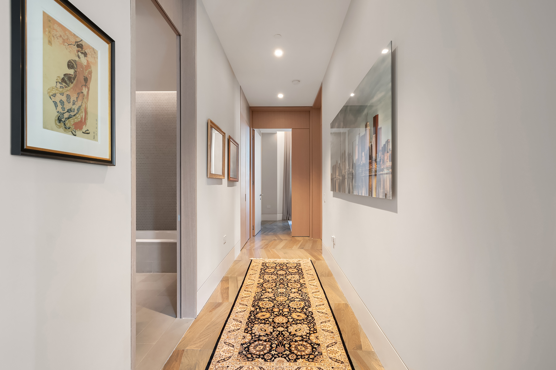 49 Chambers Street, Unit 11D Manhattan, NY 10007 - Photo 13 of 30 a view of gallery with windows