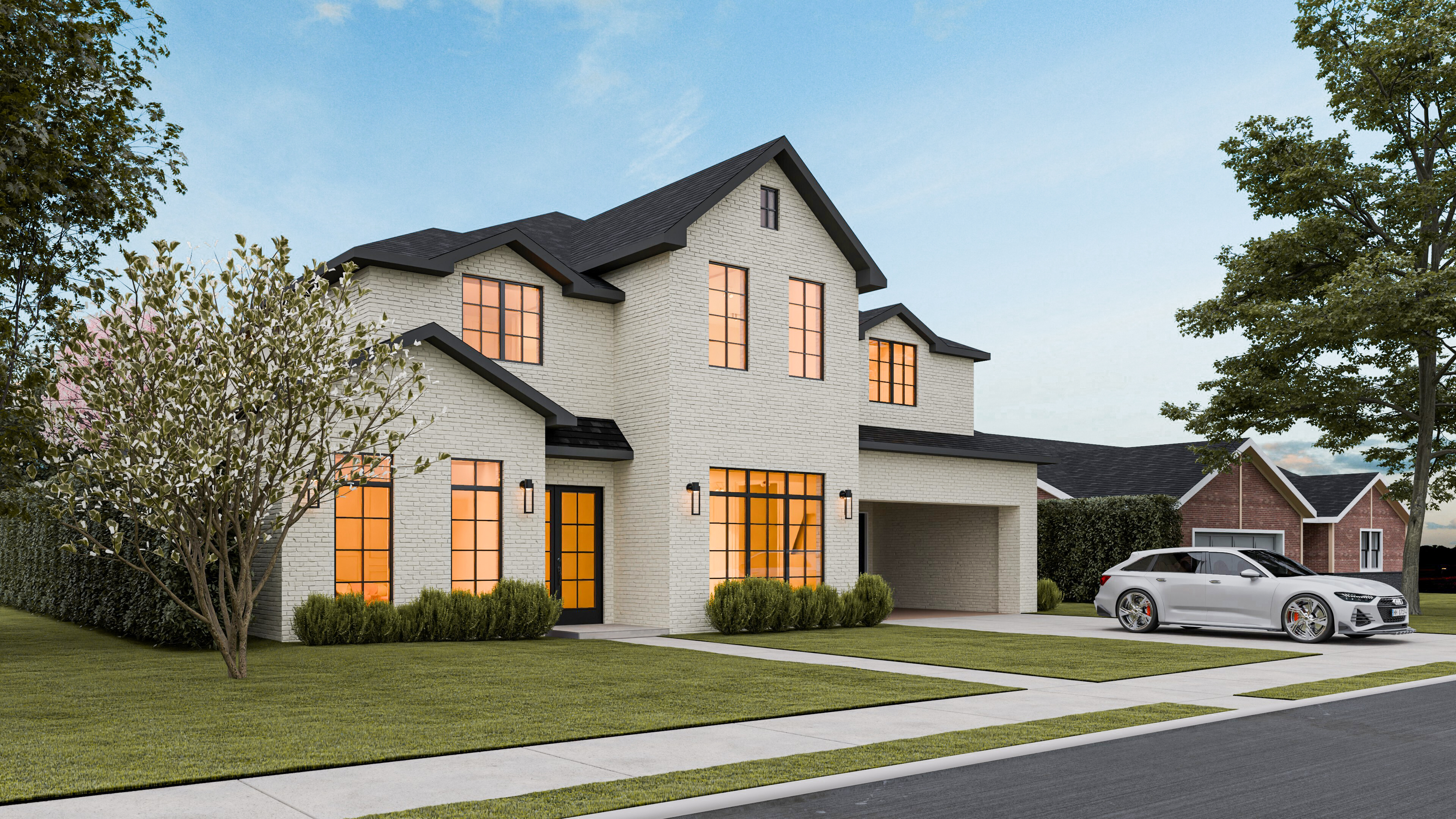 6213 Overbrook Lane Houston, TX 77057 - Photo 1 of 27 a view of a house with a yard and plants