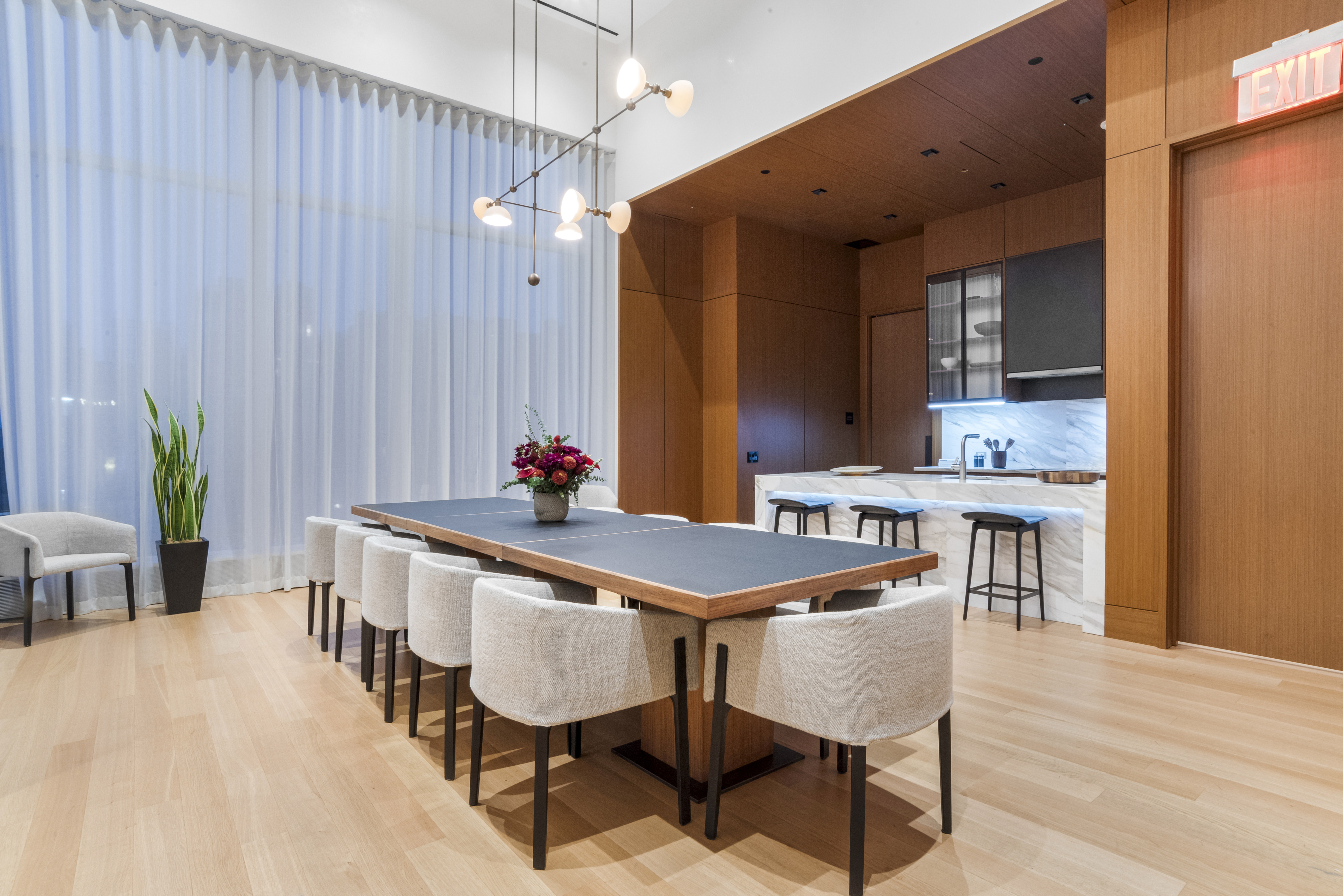 15 East 30th Street, Unit Undisclosed Manhattan, NY 10016 - Photo 17 of 23 a view of a dining room with furniture