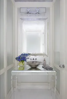 a living room with a fireplace