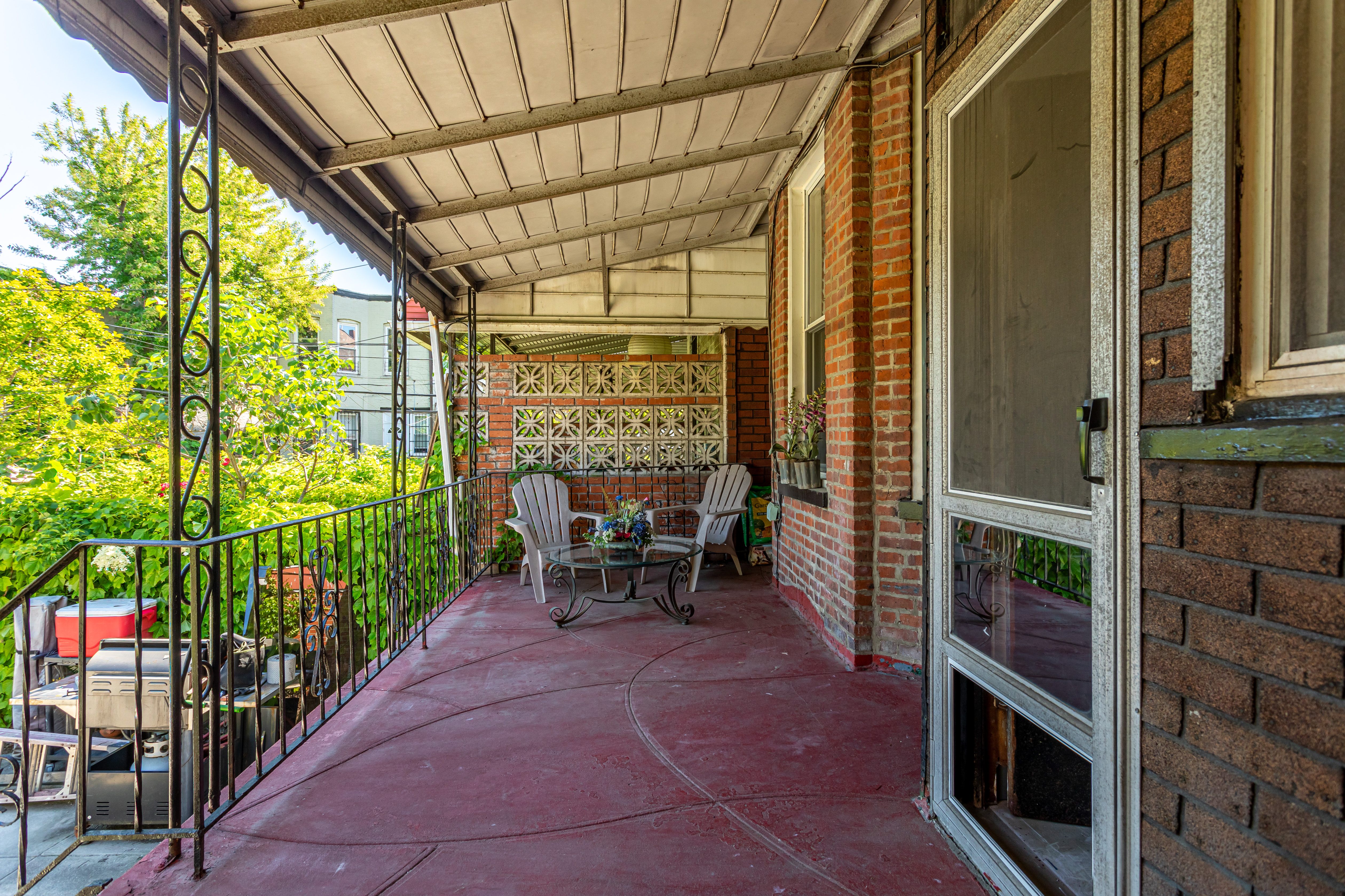 1191 Lincoln Place, Unit 1 Brooklyn, NY 11213 - Photo 11 of 13 a view of two chairs in the balcony