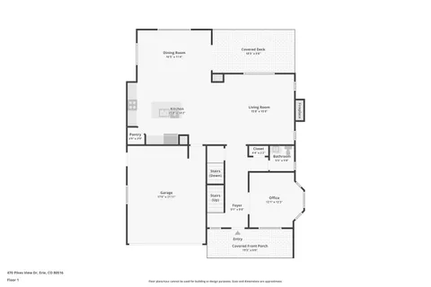 $785,000 | 470 Pikes View Drive, Erie, CO 80516