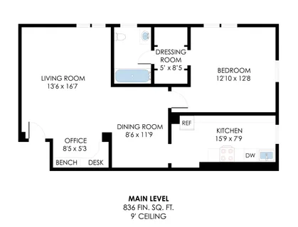 $449,000 | 3100 Connecticut Avenue Northwest, Unit 304, Washington, DC 20008