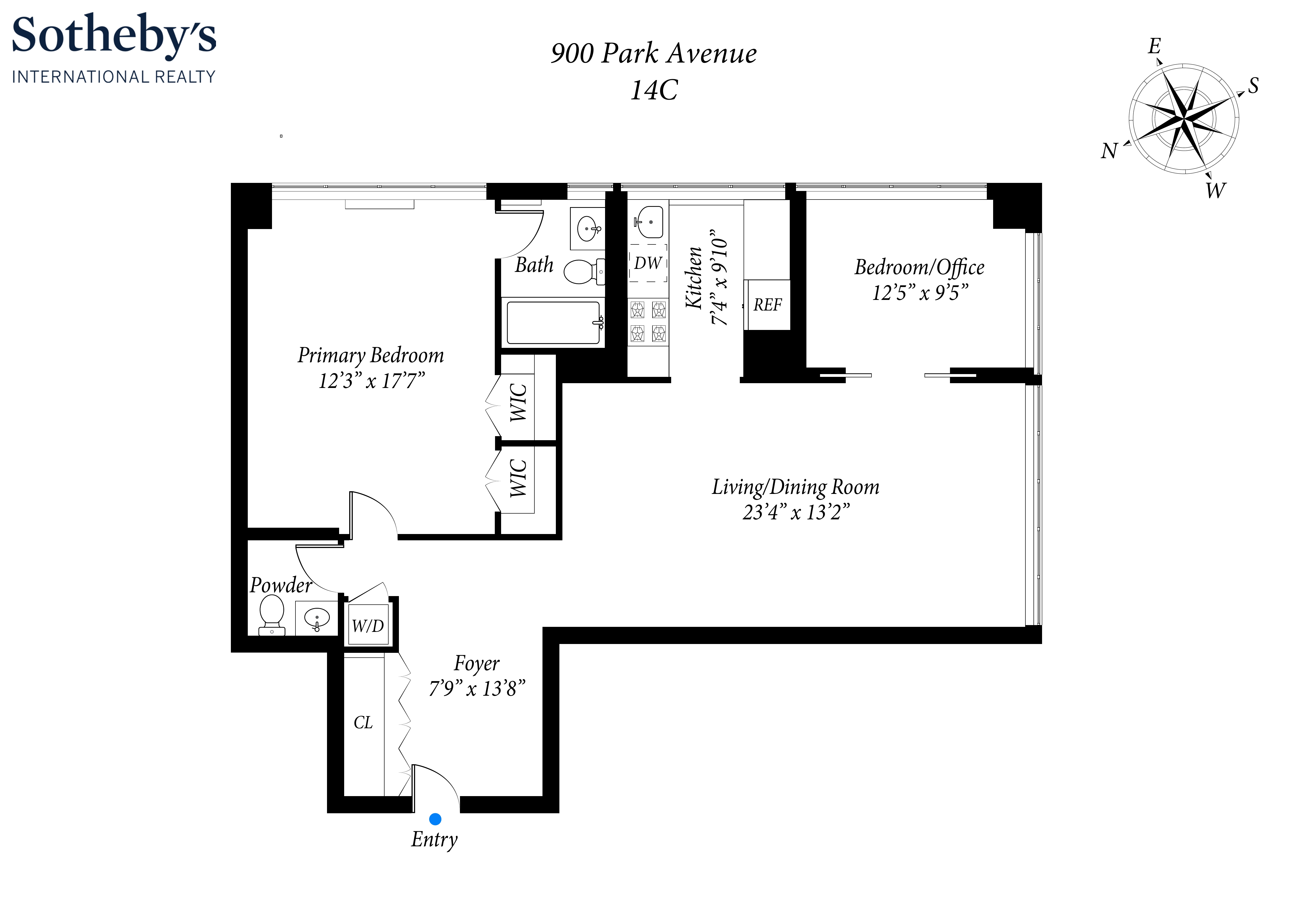 900 Park Avenue 14C Upper East Side New York NY 10075