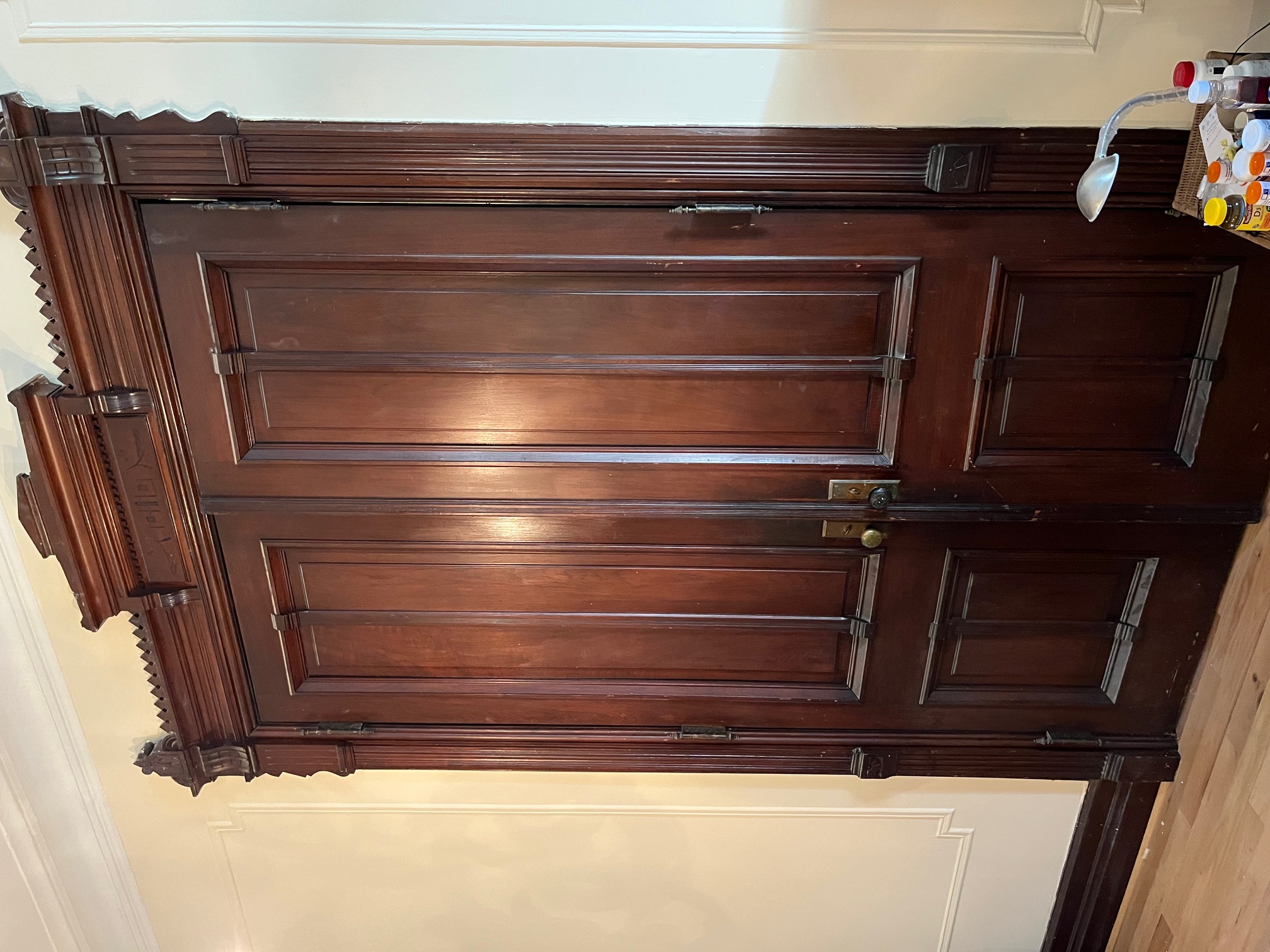 106 West 131st Street Manhattan, NY 10027 - Photo 13 of 16 a view of wooden door