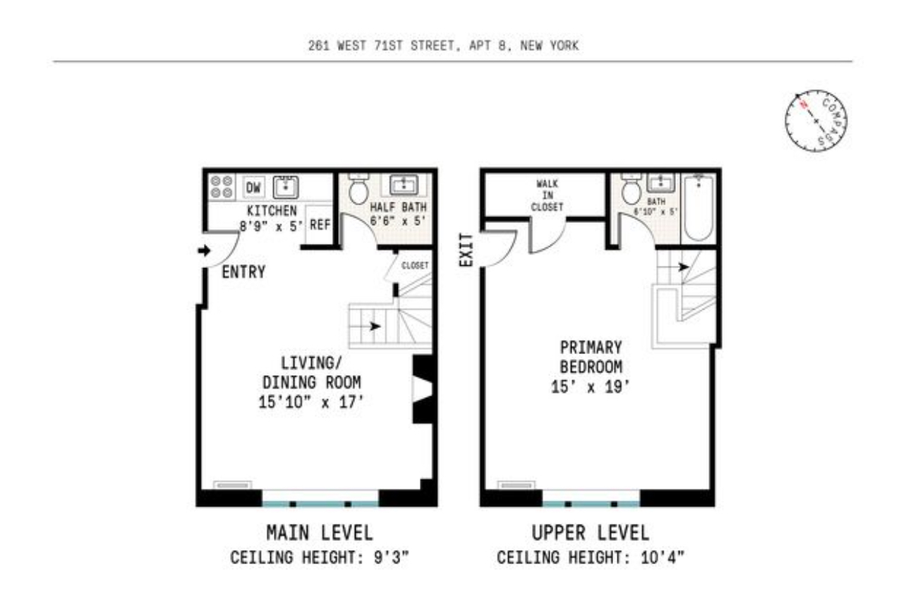 261 West 71st Street, Unit 8 Manhattan, NY 10023 - Photo 15 of 15 a picture of a book and a bed