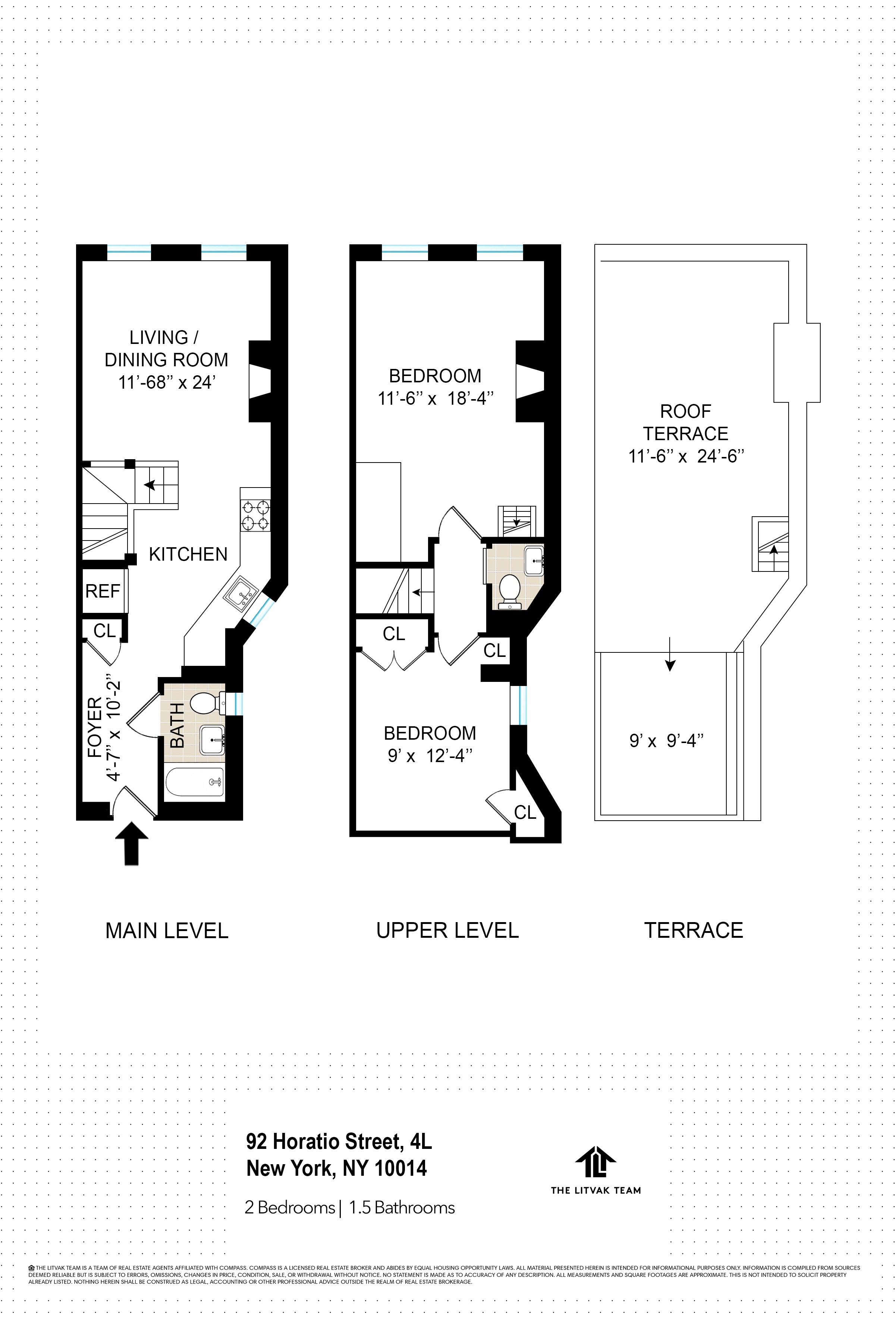 92 Horatio Street, Unit 4L Manhattan, NY 10014 - Photo 8 of 8 Gallery Image 8