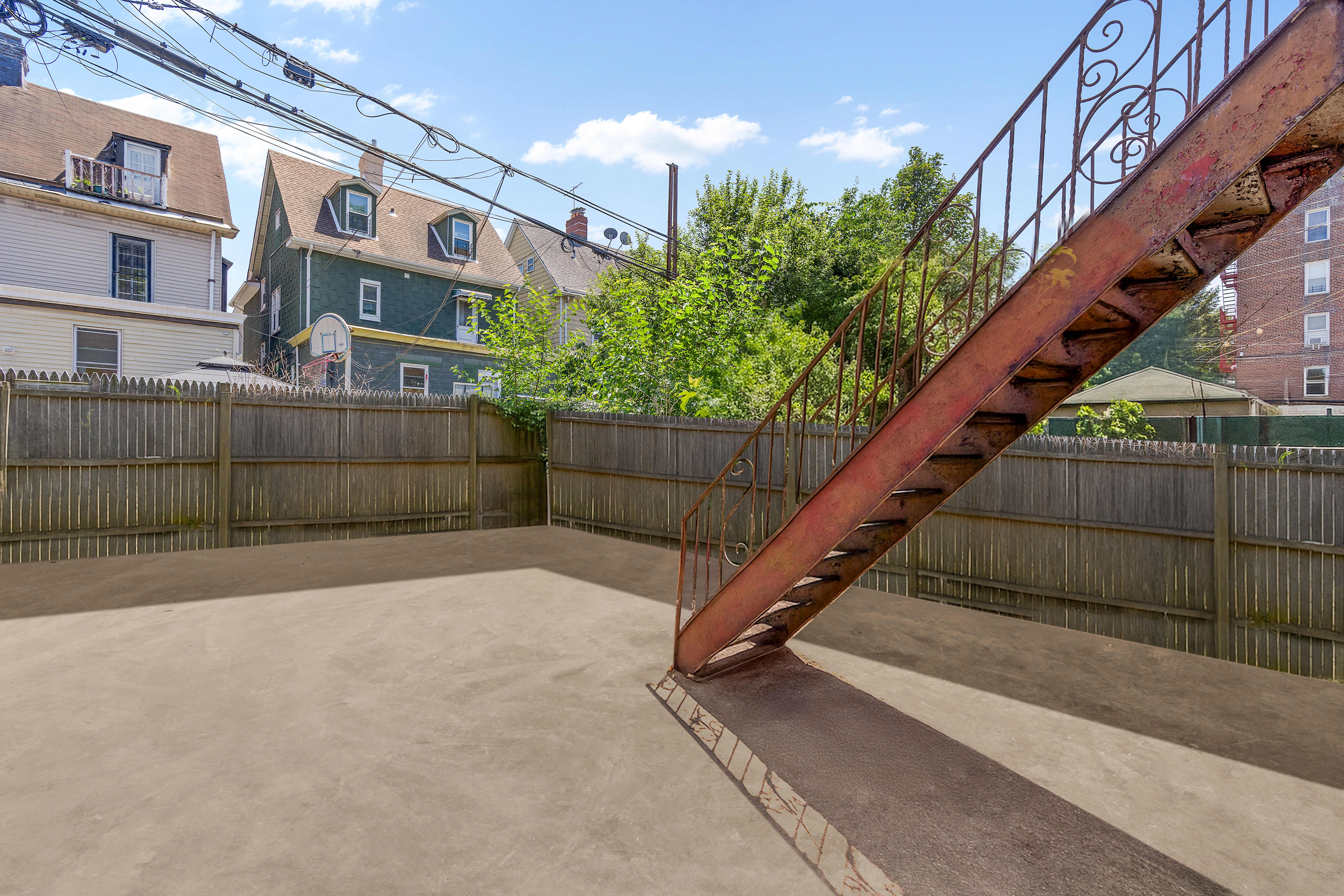 362 Webster Avenue Brooklyn, NY 11230 - Photo 5 of 6 a view of a brick wall with a street