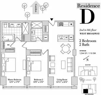 $2,525,000 | 311 West Broadway, Unit 4D | SoHo