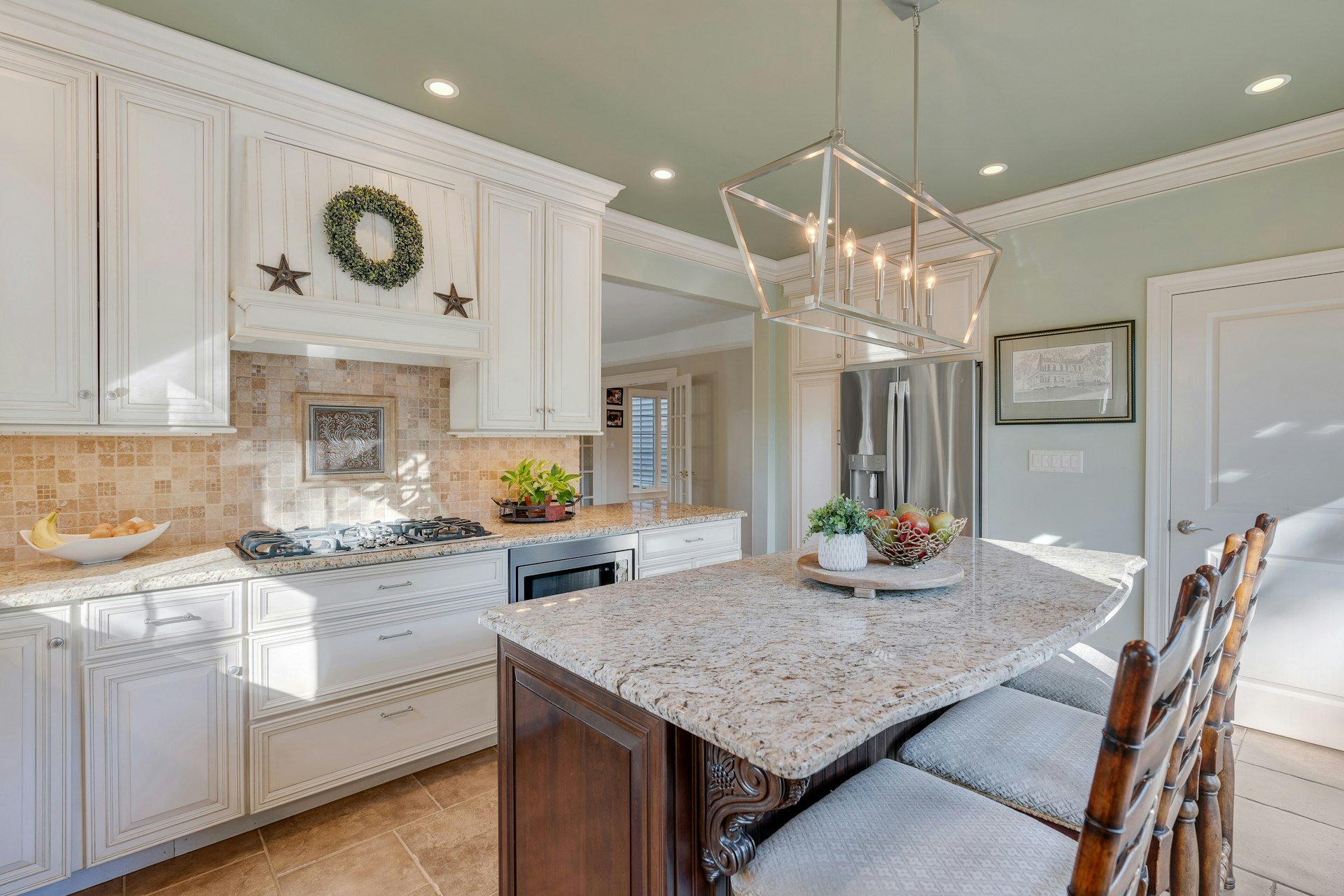 29 Evergreen Lane Watchung, NJ 07069 - Photo 19 of 54 a kitchen with sink and cabinets