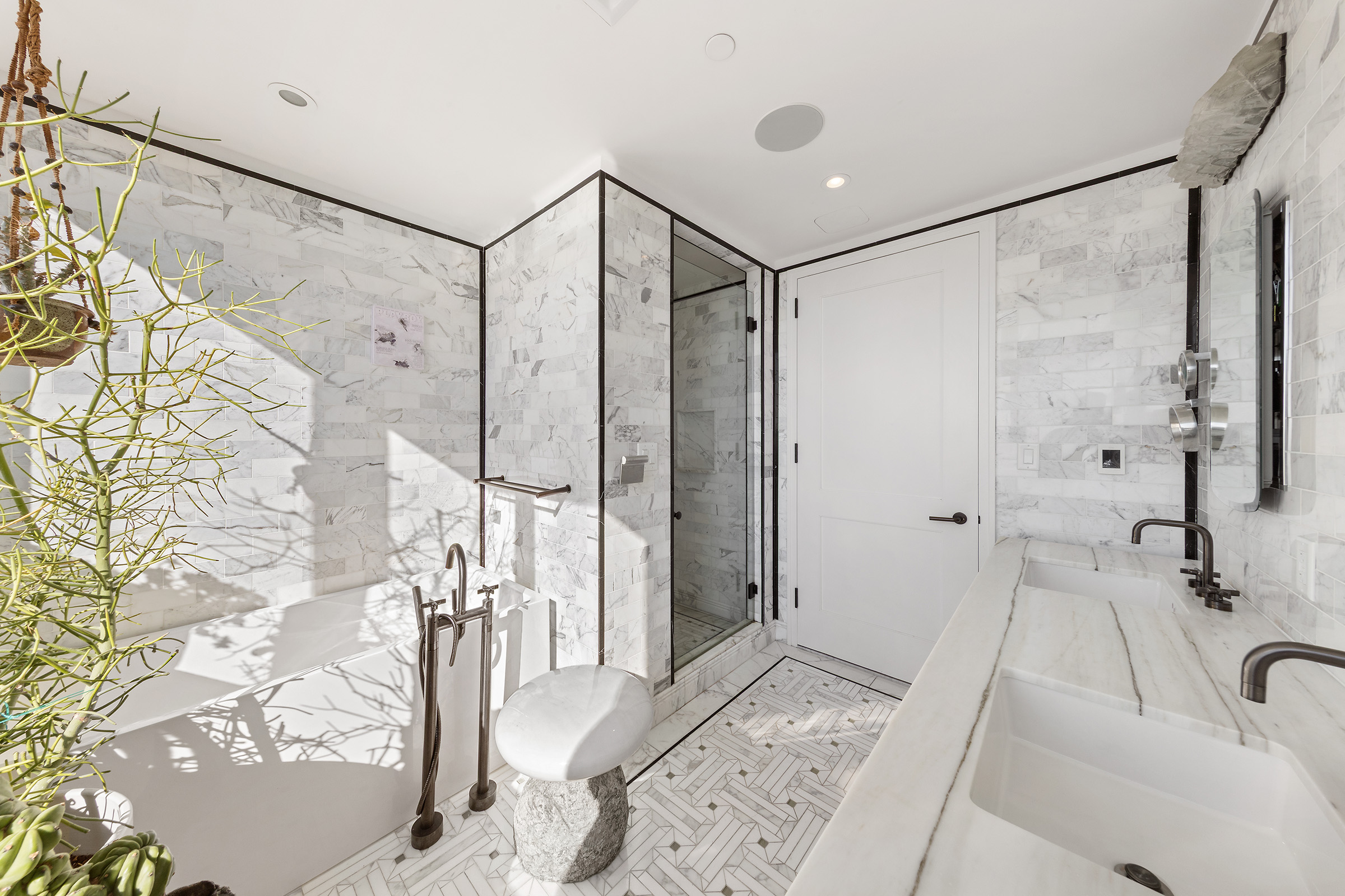 265 State Street, Unit PH02 Brooklyn, NY 11201 - Photo 11 of 31 a bathroom with a sink and shower