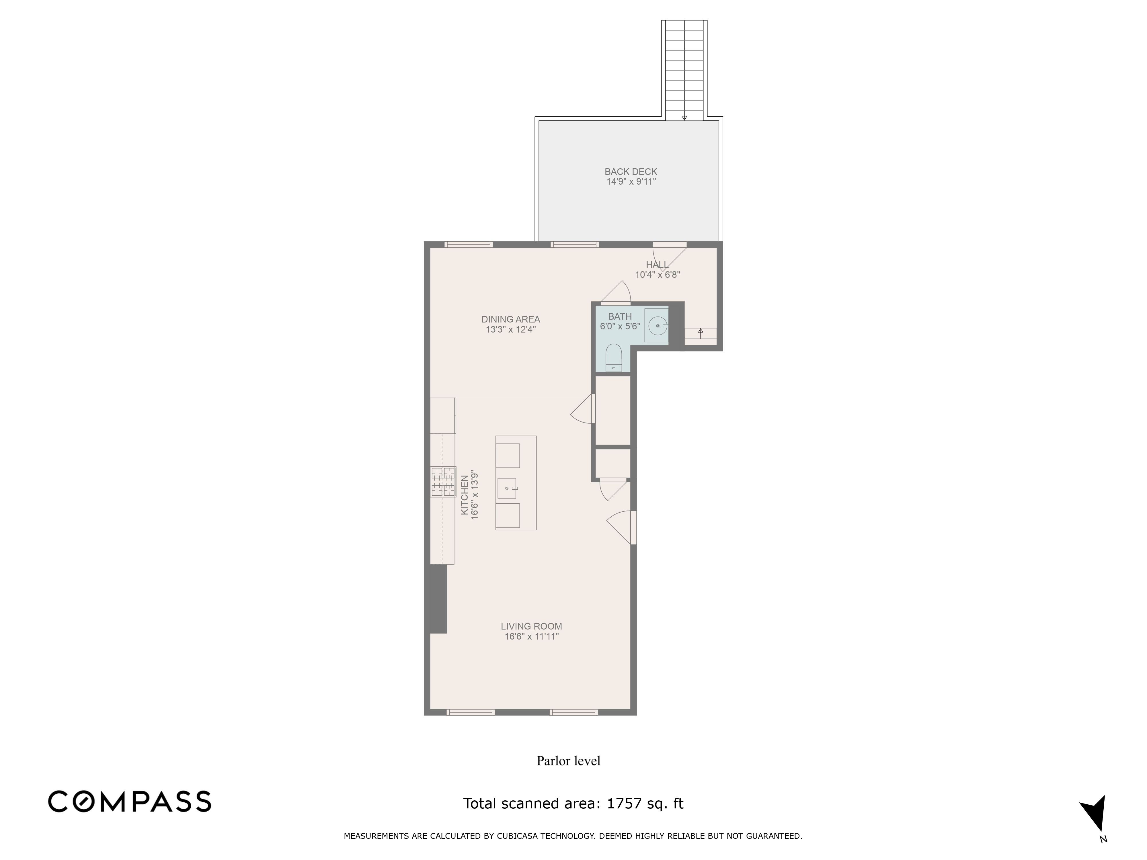 352 Degraw Street, Unit 1 Brooklyn, NY 11231 - Photo 19 of 20 a picture of a room with a floor plan