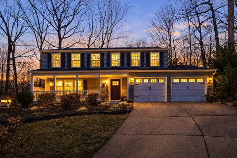 a front view of a building