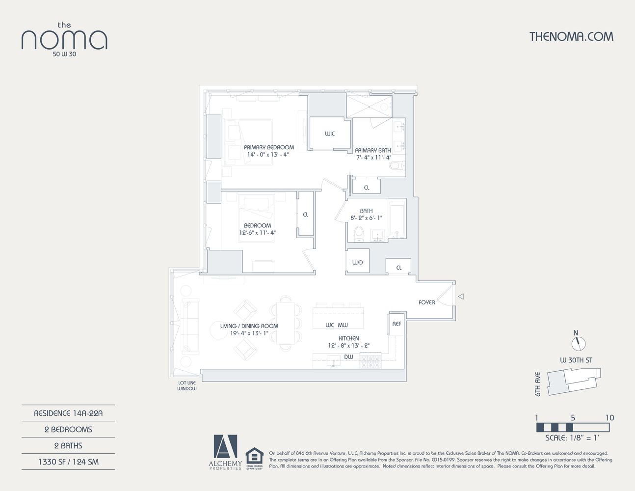 50 West 30th Street 17A NoMad New York NY 10001