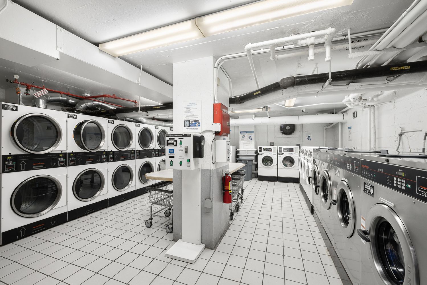 185 Hall Street, Unit 1514 Brooklyn, NY 11205 - Photo 10 of 13 a view of a utility room with washer and dryer